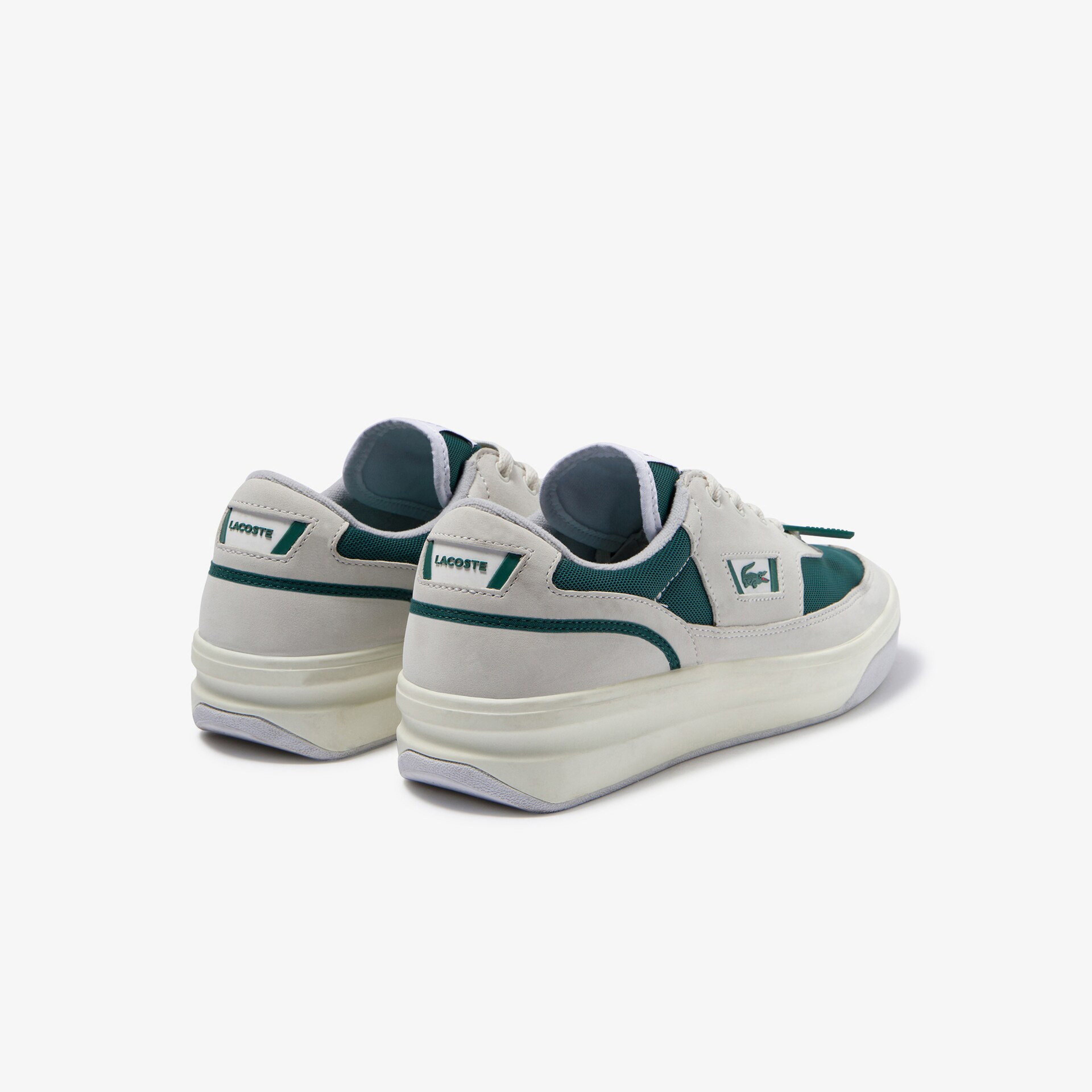Lacoste G80 OG 120 1 SMA Erkek Beyaz - Koyu Yeşil Spor Ayakkabı