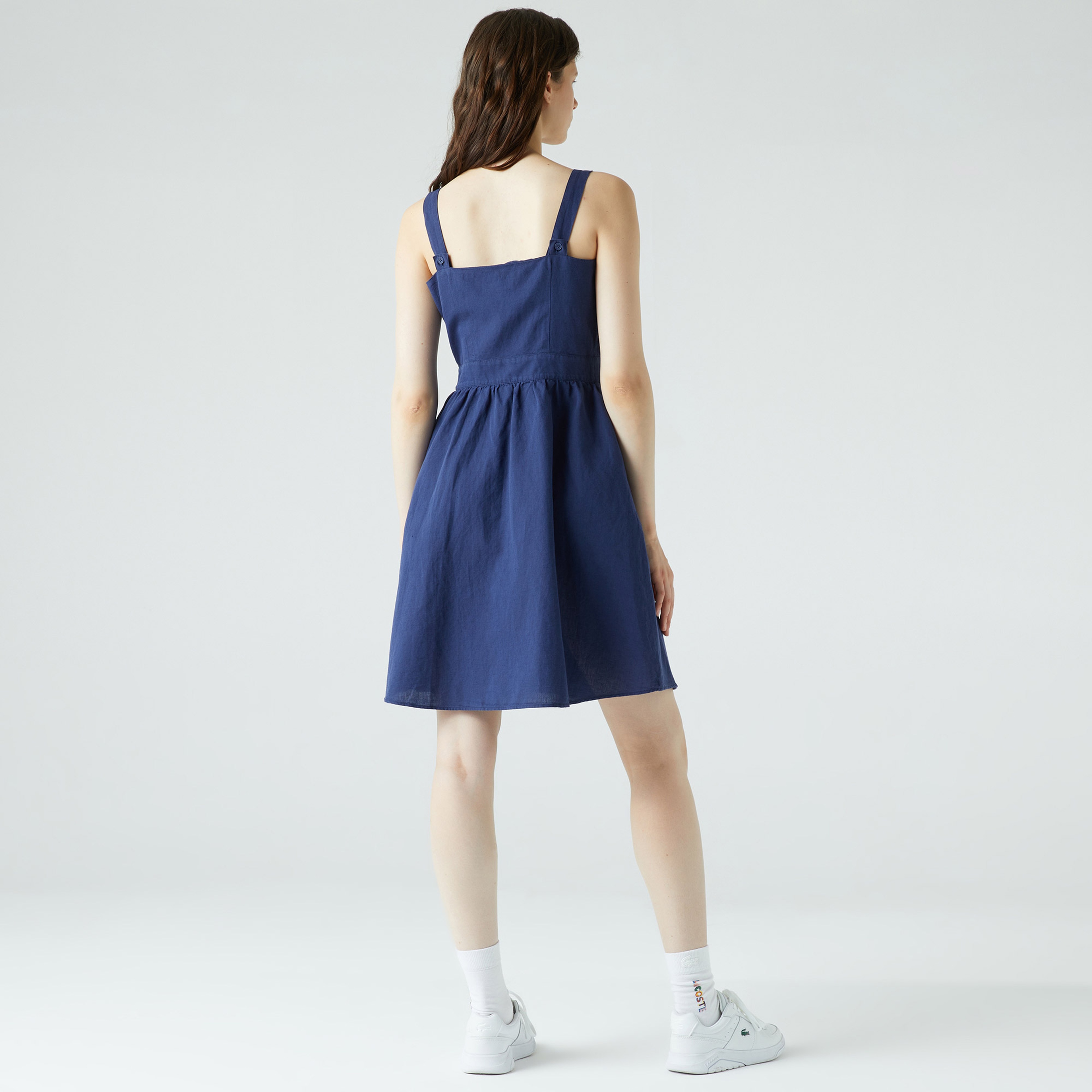 Lacoste Kadın Lacivert Elbise