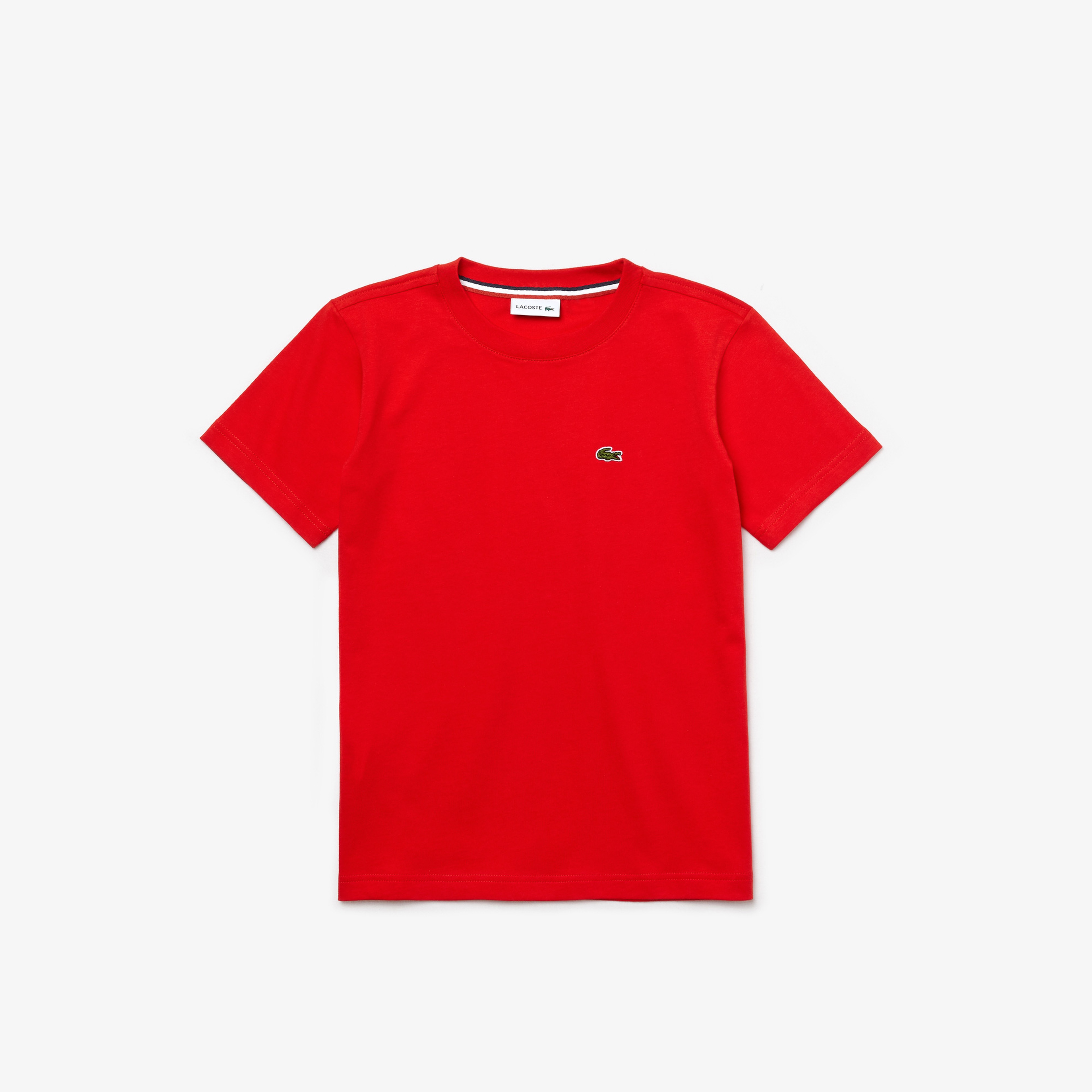 Lacoste Çocuk Bisiklet Yaka Kırmızı T-Shirt