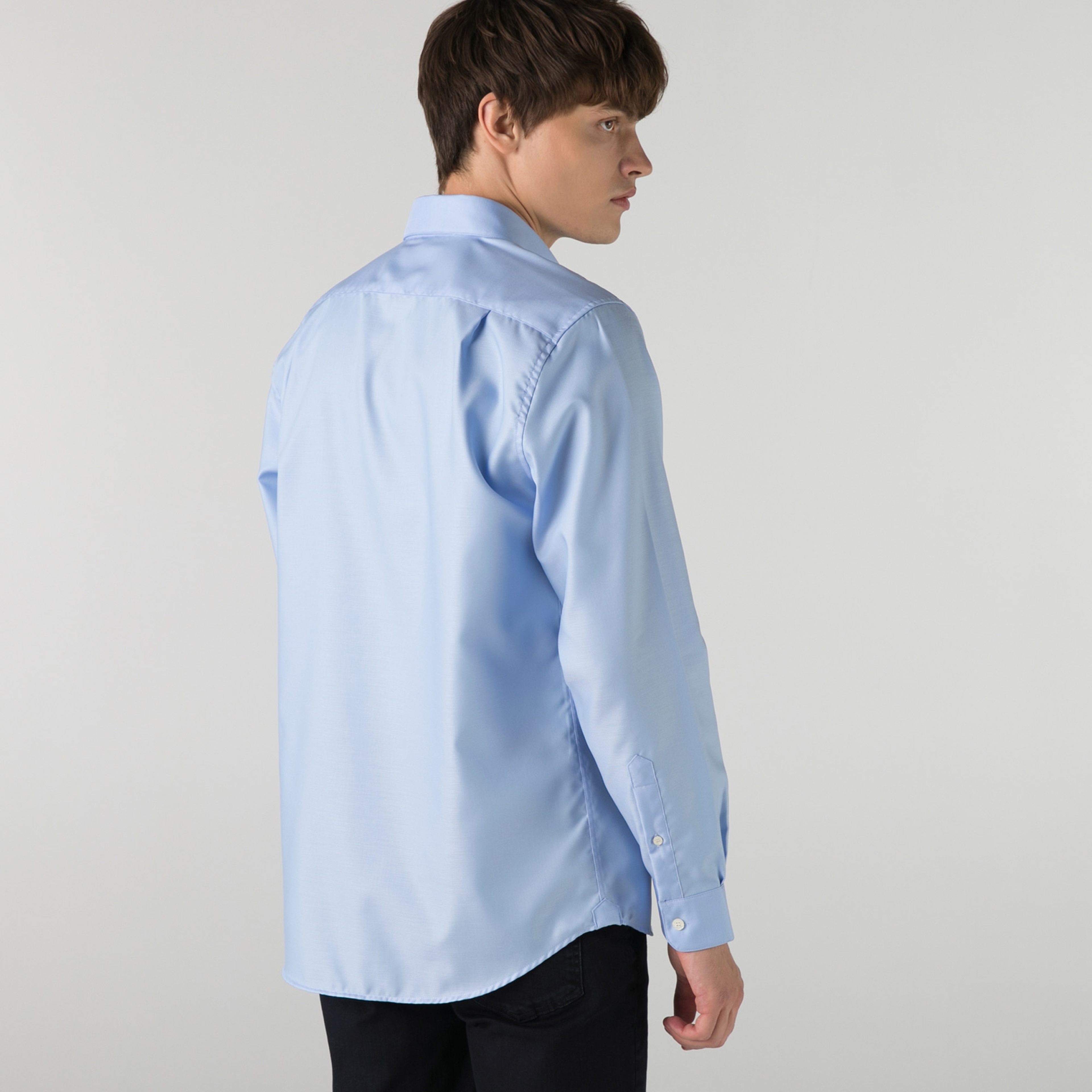 Lacoste Erkek Regular Fit Mavi Gömlek