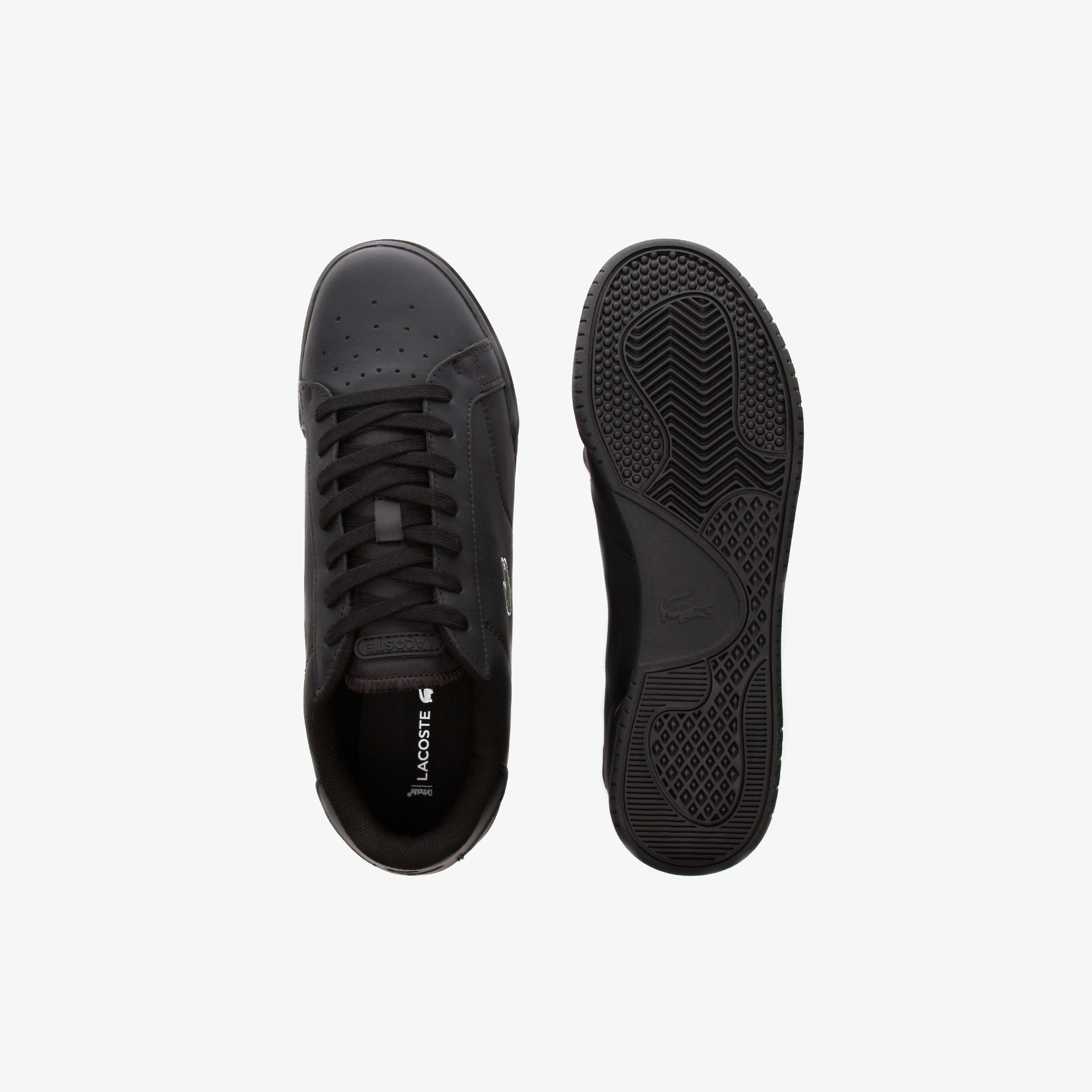 Lacoste Twin Serve Erkek Deri Siyah Spor Ayakkabı