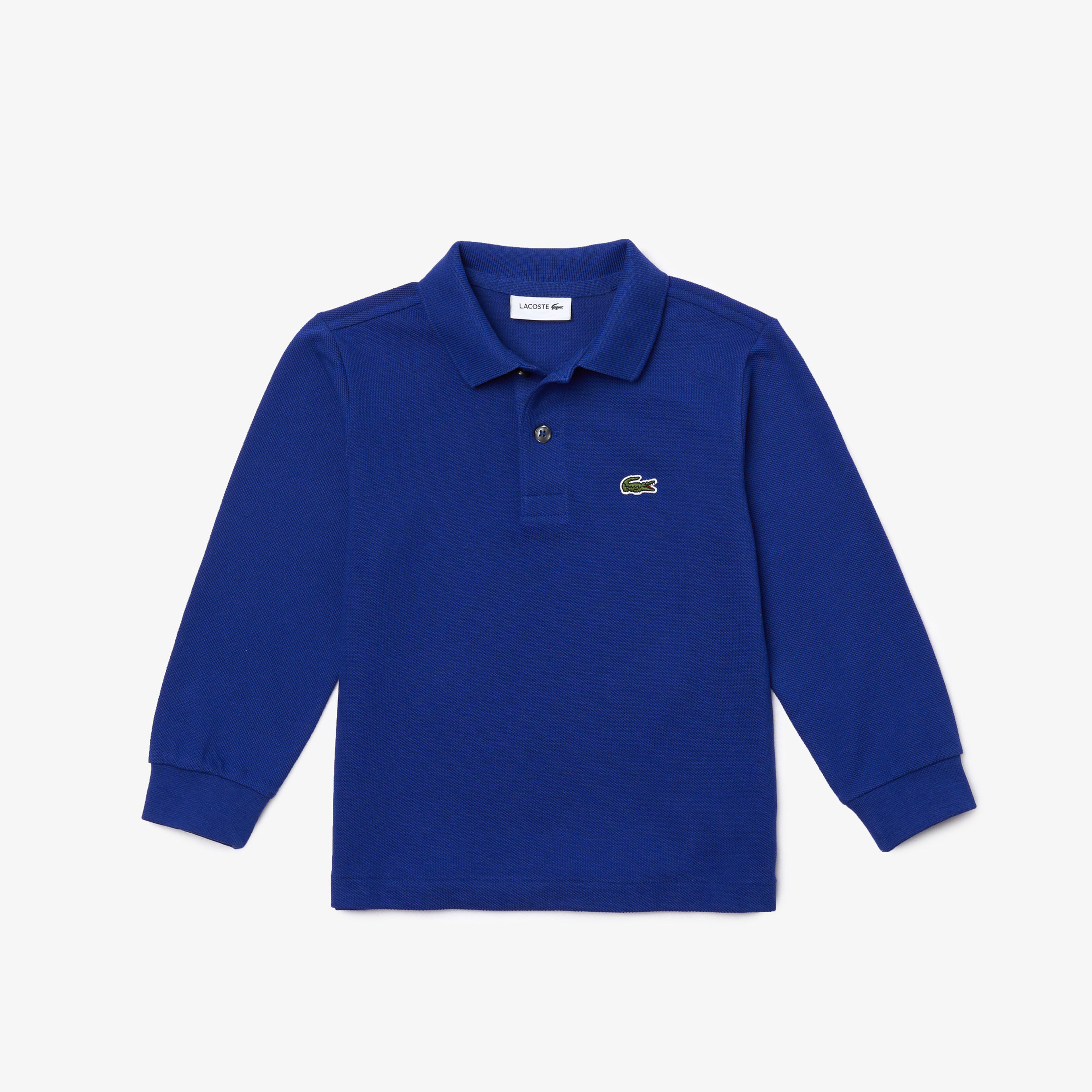 Lacoste Çocuk Regular Fit Uzun Kollu Mavi Polo