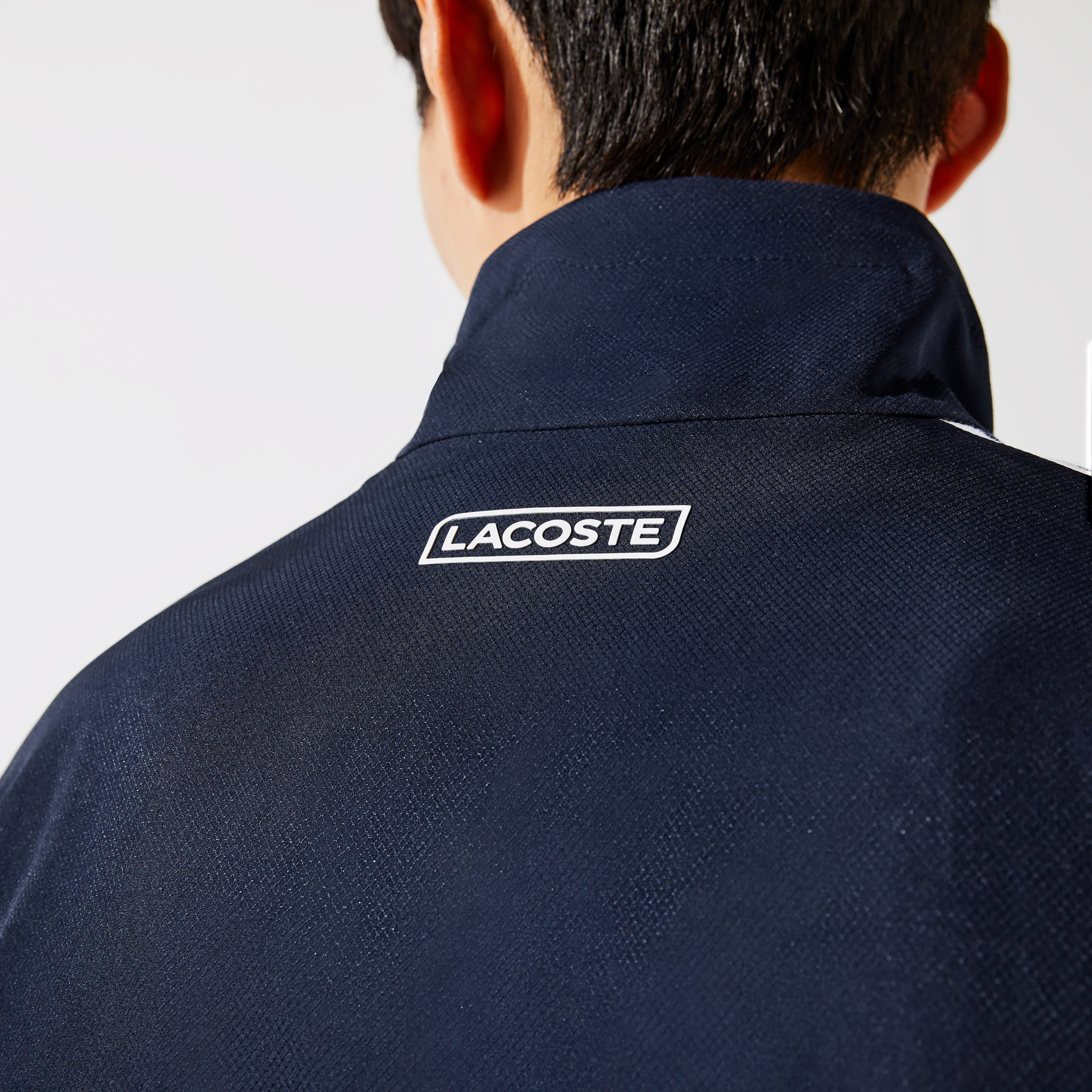 Lacoste SPORT Erkek Regular Fit Fermuarlı Renk Bloklu Lacivert Eşofman Takımı