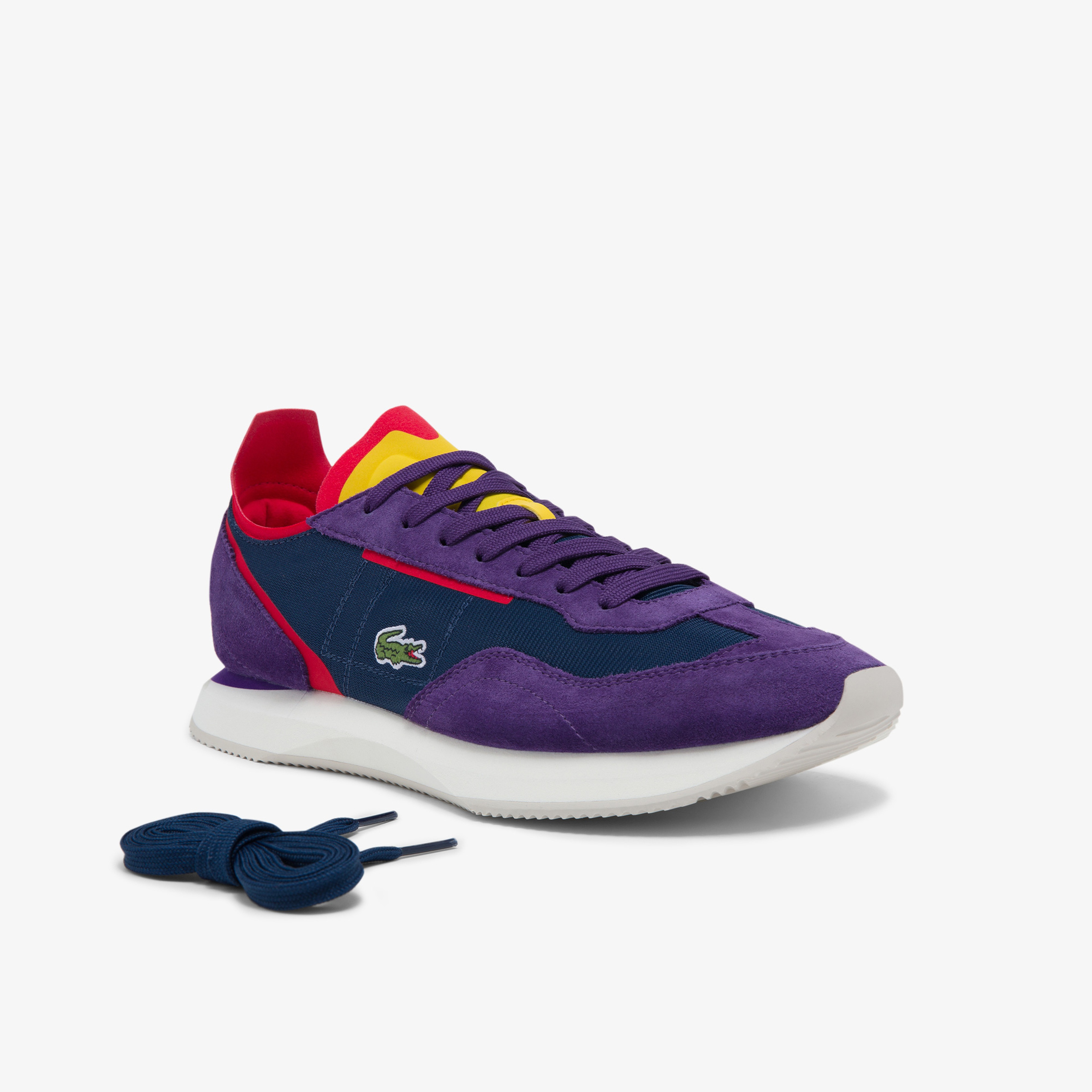 Lacoste Match Break Erkek Lacivert - Mor Spor Ayakkabı
