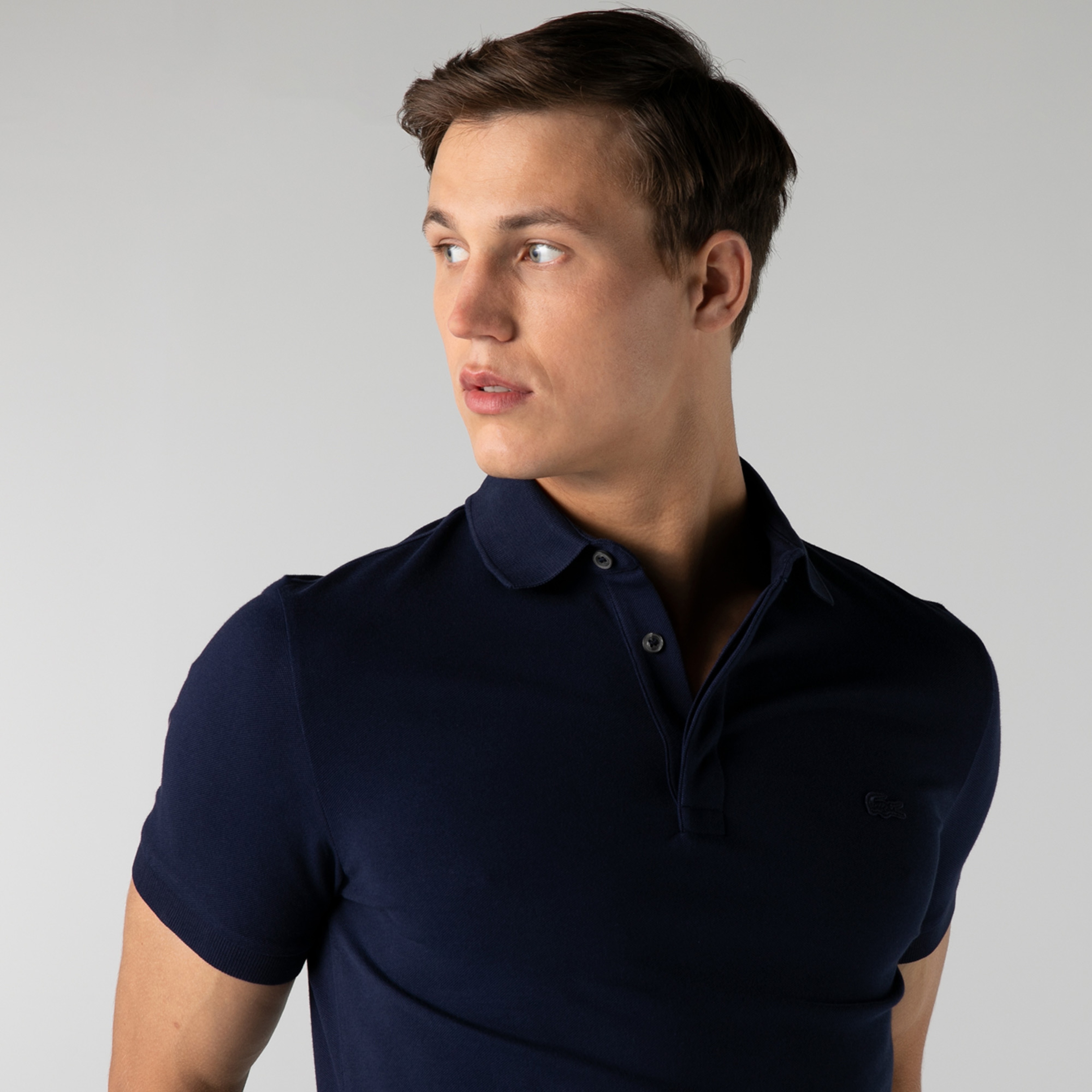 Erkek Regular Fit Lacivert Paris Polo