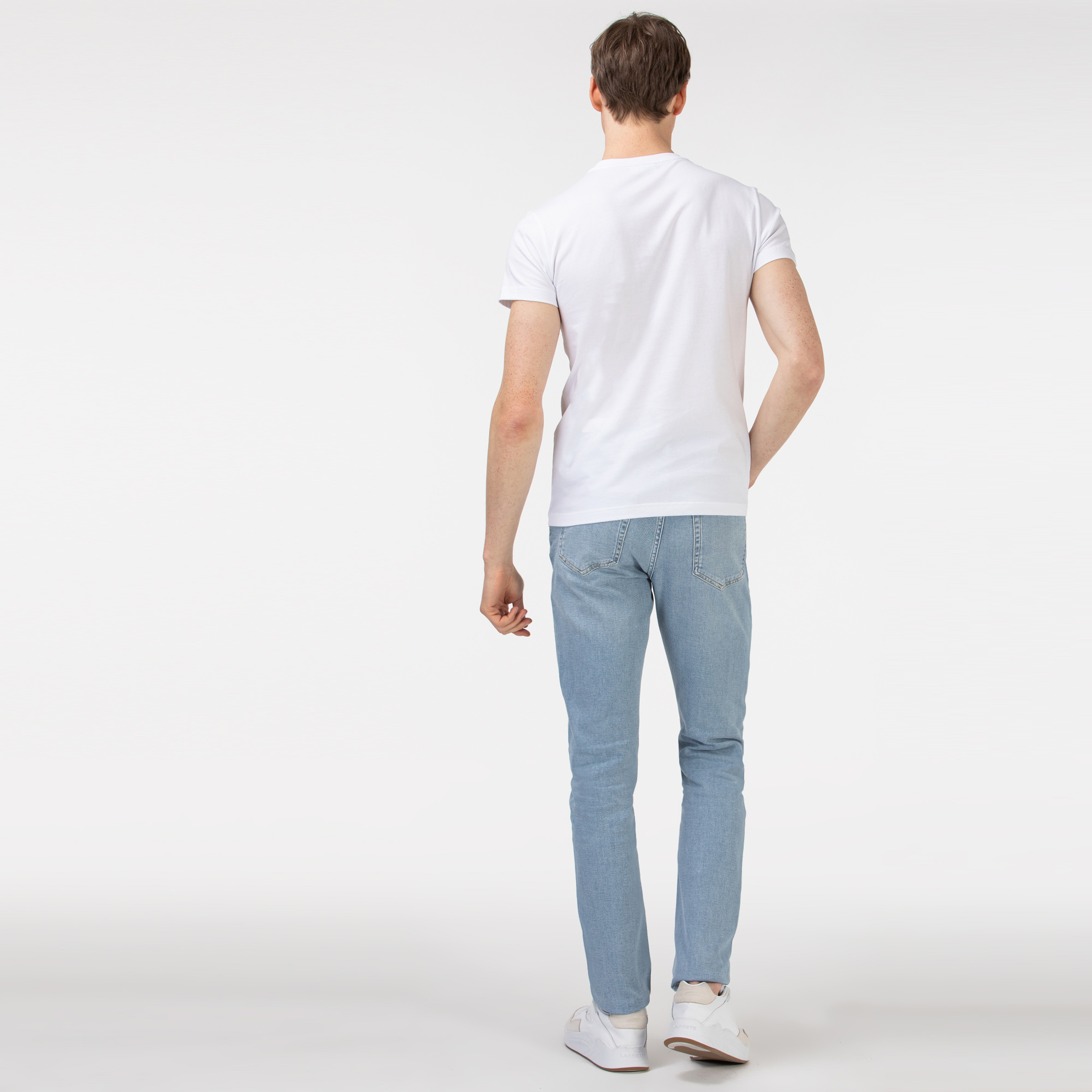 Lacoste Erkek Beyaz Pantolon