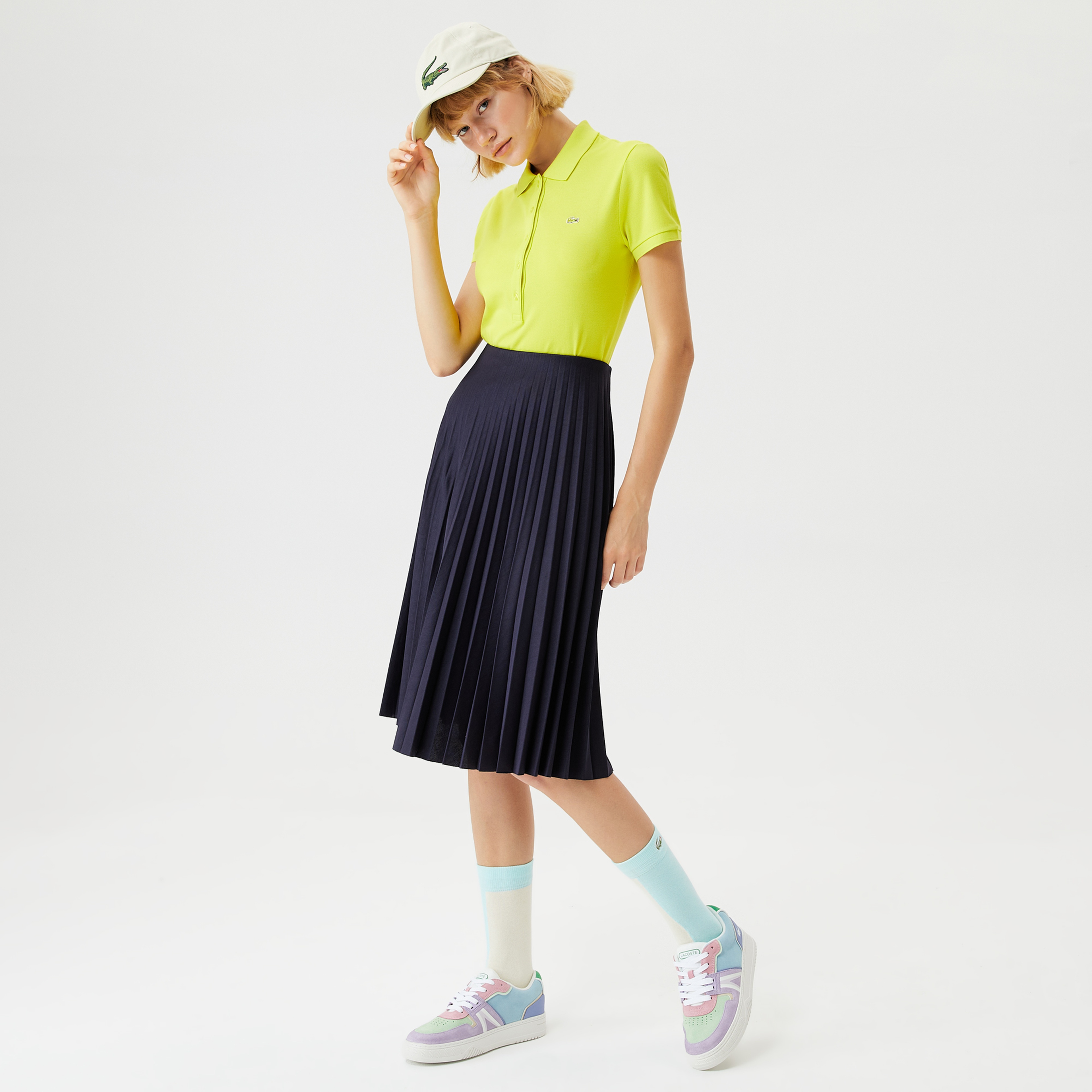 Lacoste Kadın Lacivert Etek