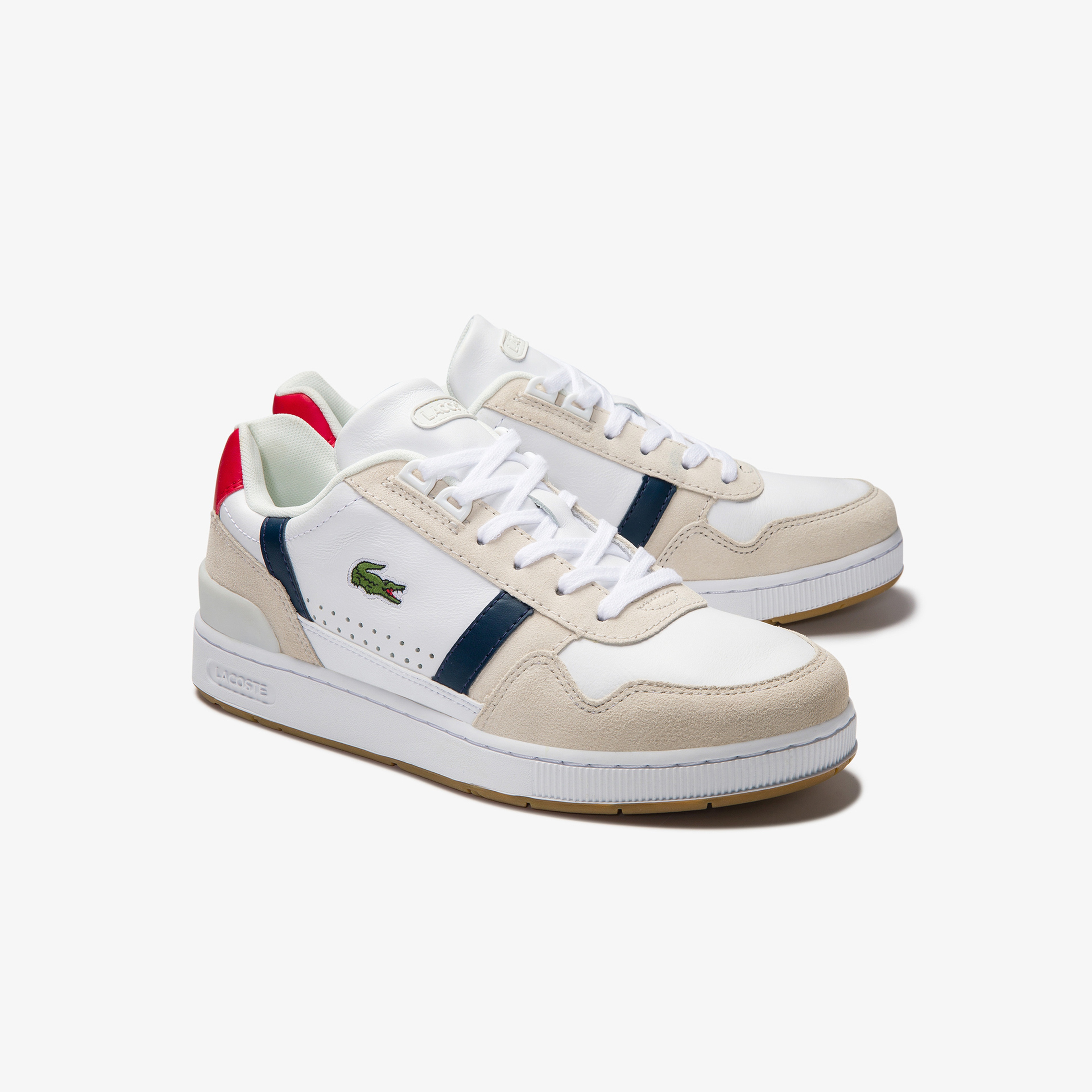 Lacoste T-Clip Kadın Beyaz Sneaker