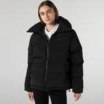 Lacoste Kadın Kapitone Siyah Şişme Mont