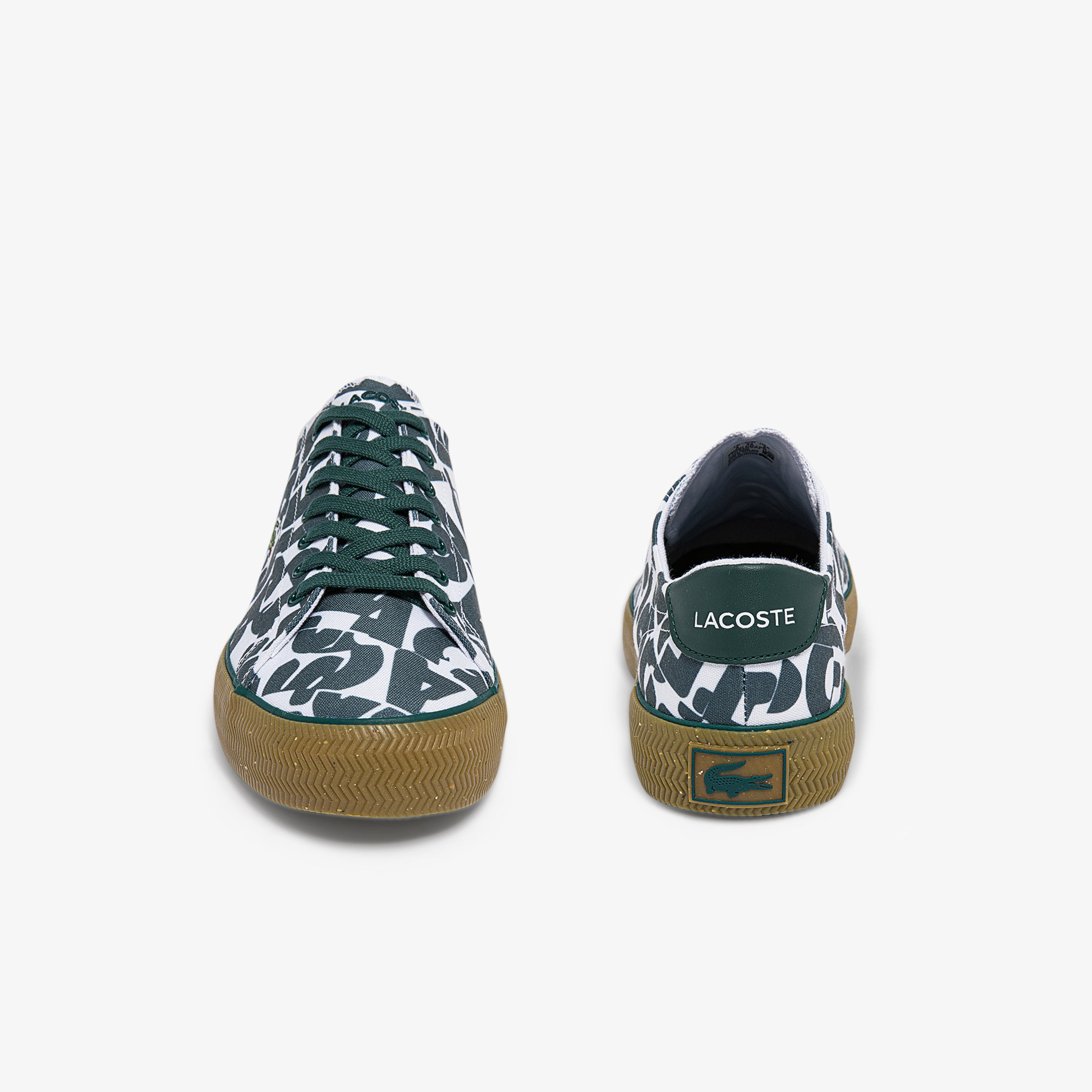 Lacoste Heritage Erkek Gripshot Desenli Yeşil Sneaker