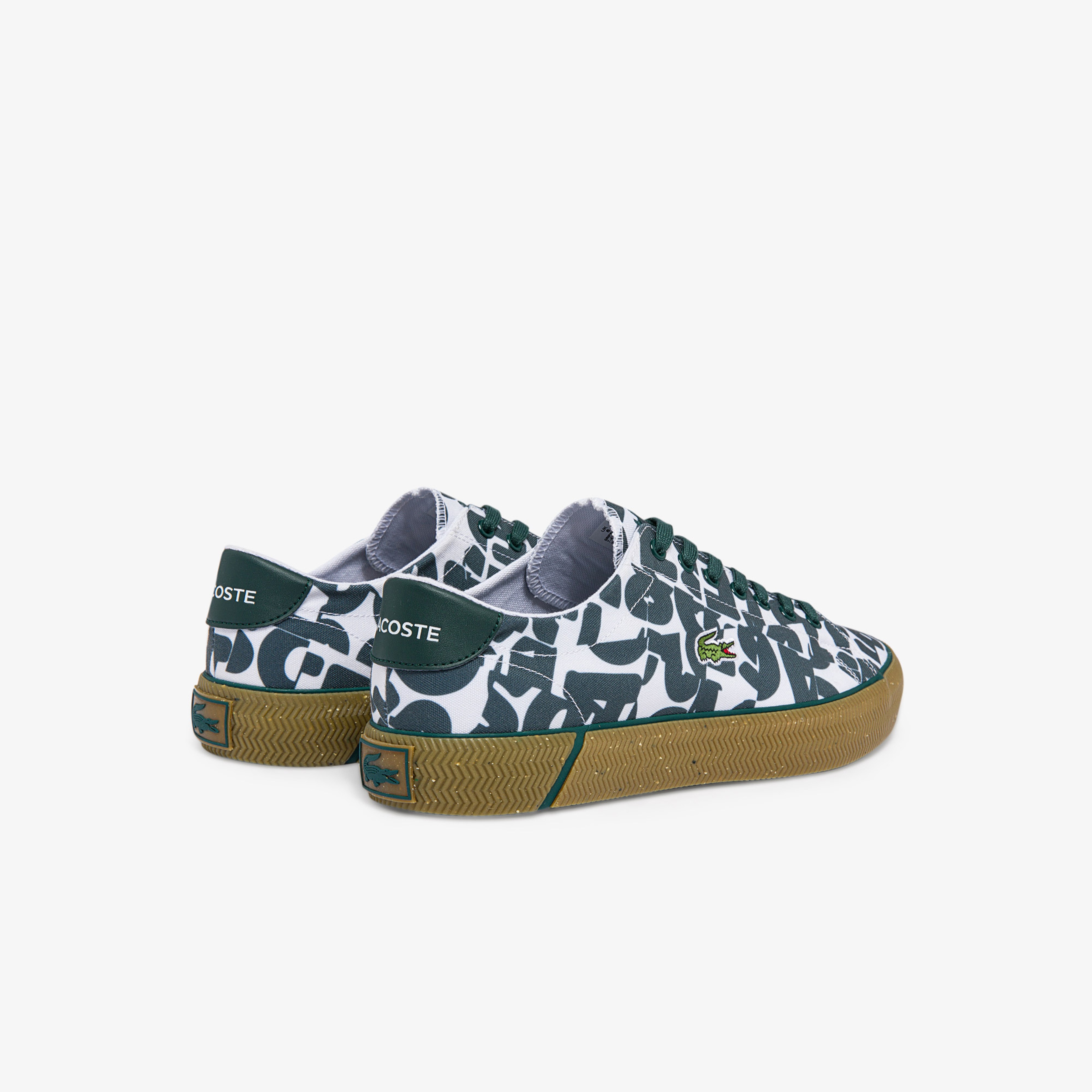 Lacoste Heritage Erkek Gripshot Desenli Yeşil Sneaker