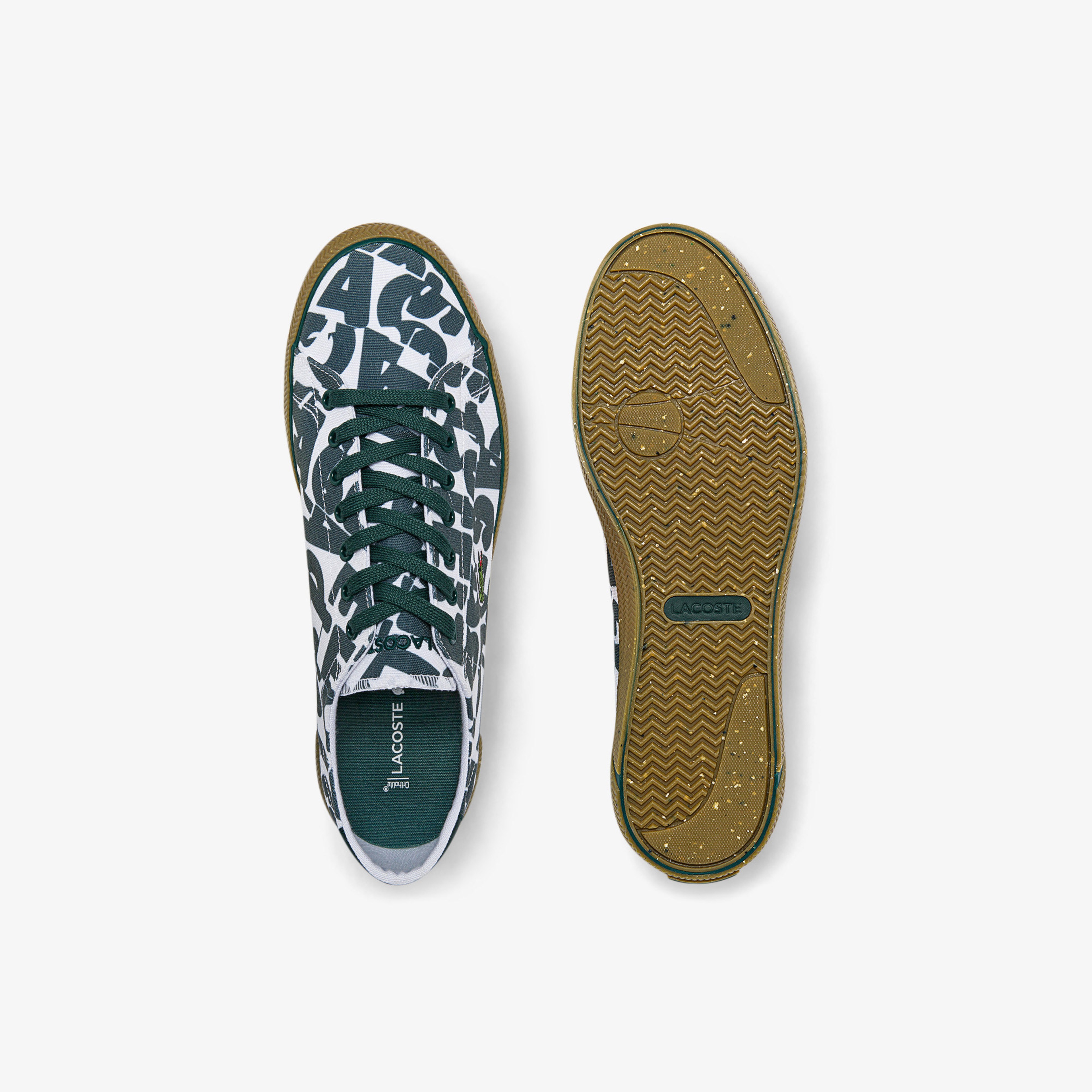 Lacoste Heritage Erkek Gripshot Desenli Yeşil Sneaker