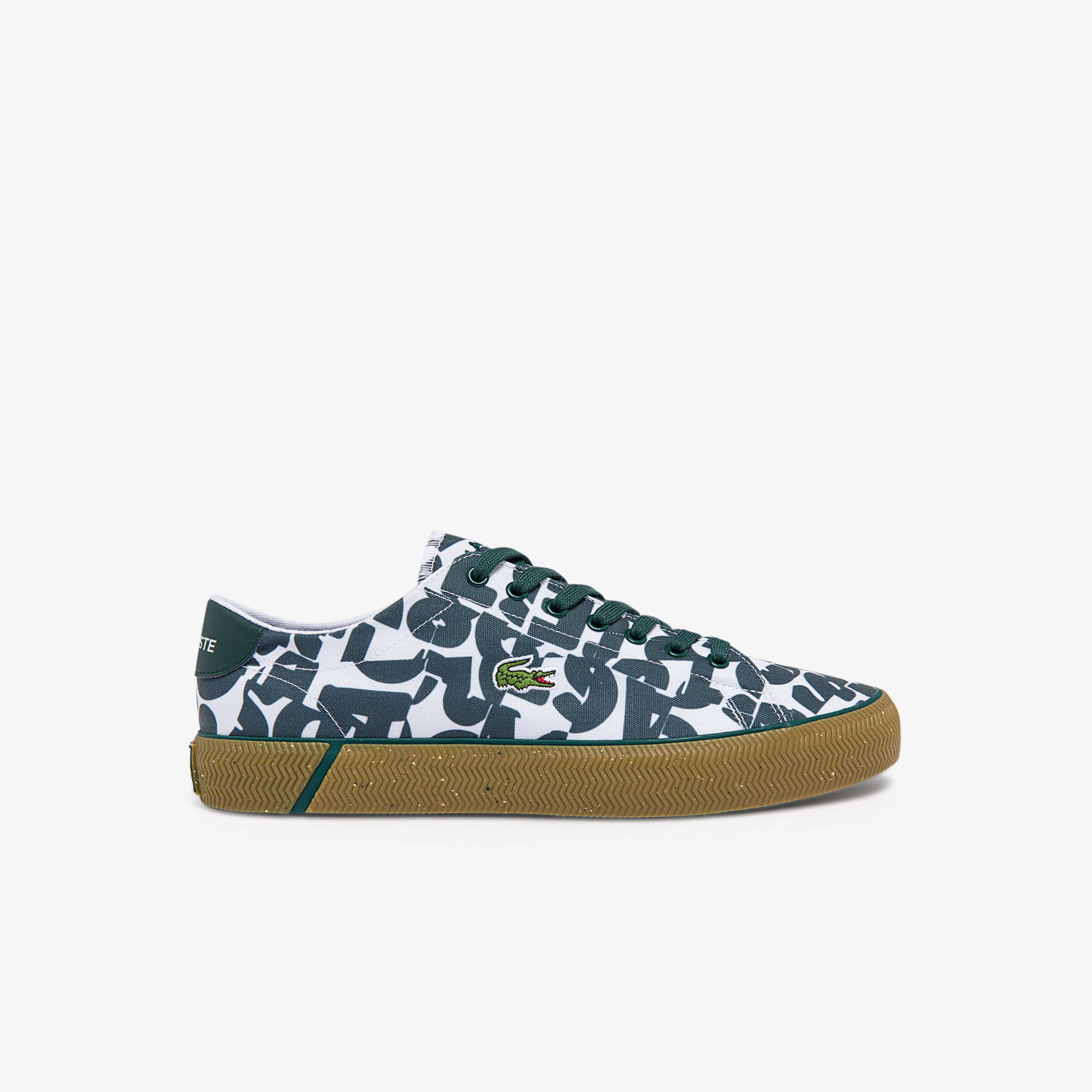 Lacoste Heritage Erkek Gripshot Desenli Yeşil Sneaker