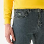 Erkek Slim Fit Lacivert Jean Pantolon