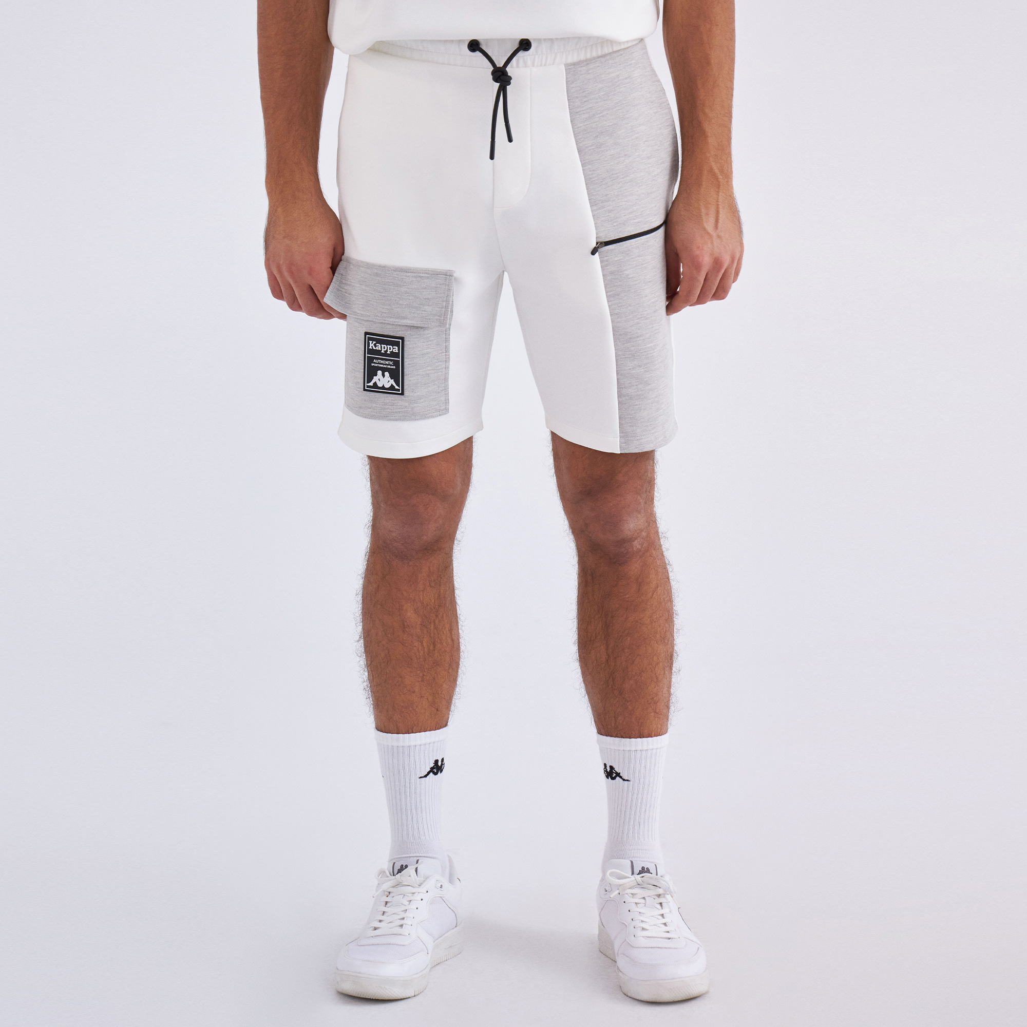 Kappa Authentic Tıer One Letis Erkek Beyaz Şort