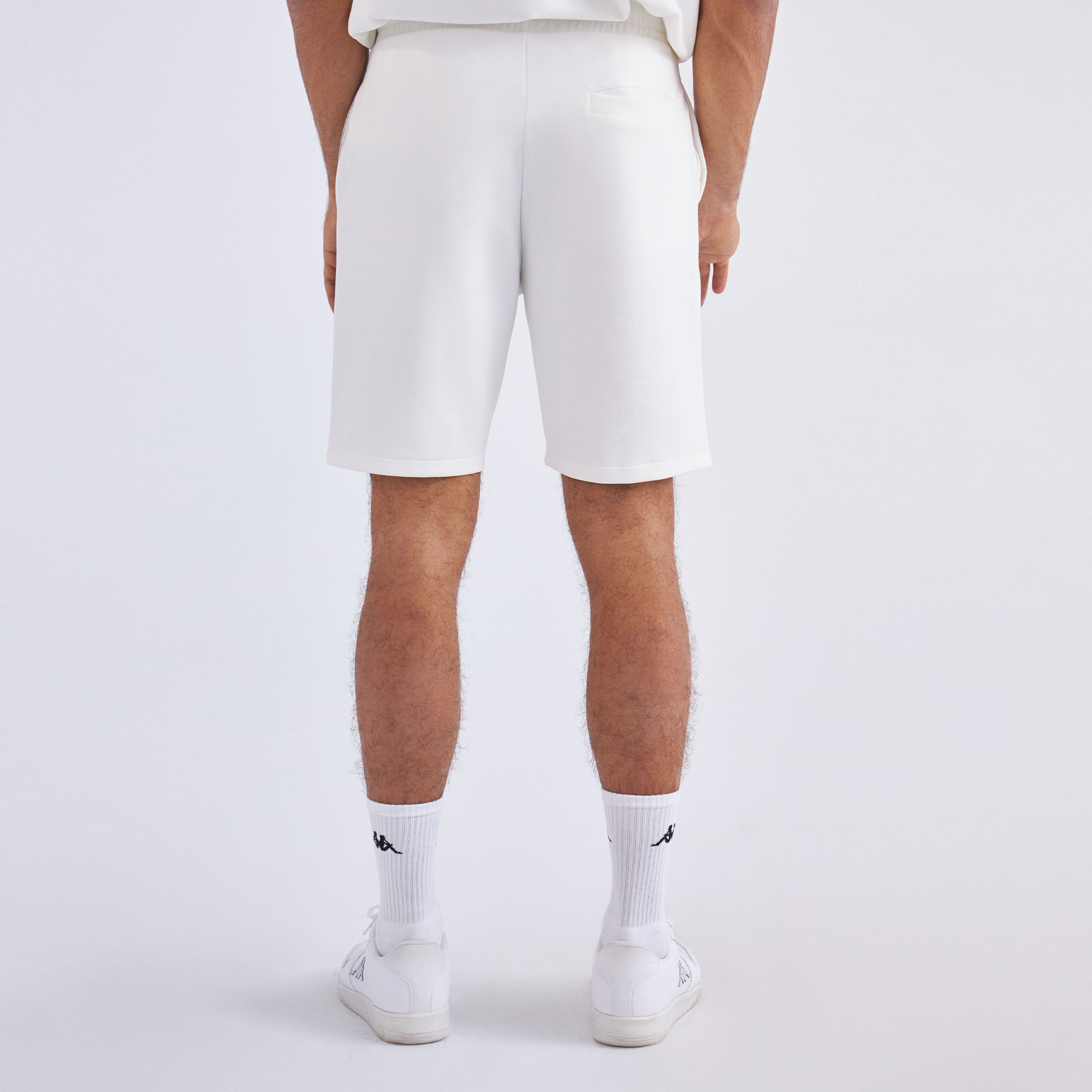 Kappa Authentic Tıer One Letis Erkek Beyaz Şort
