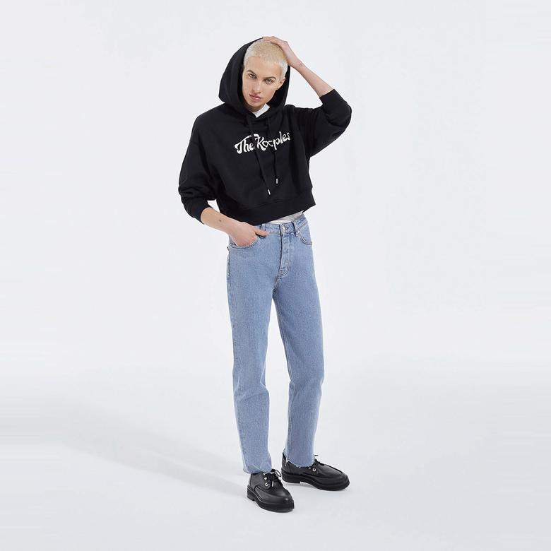 KADIN SİYAH SWEATSHIRT