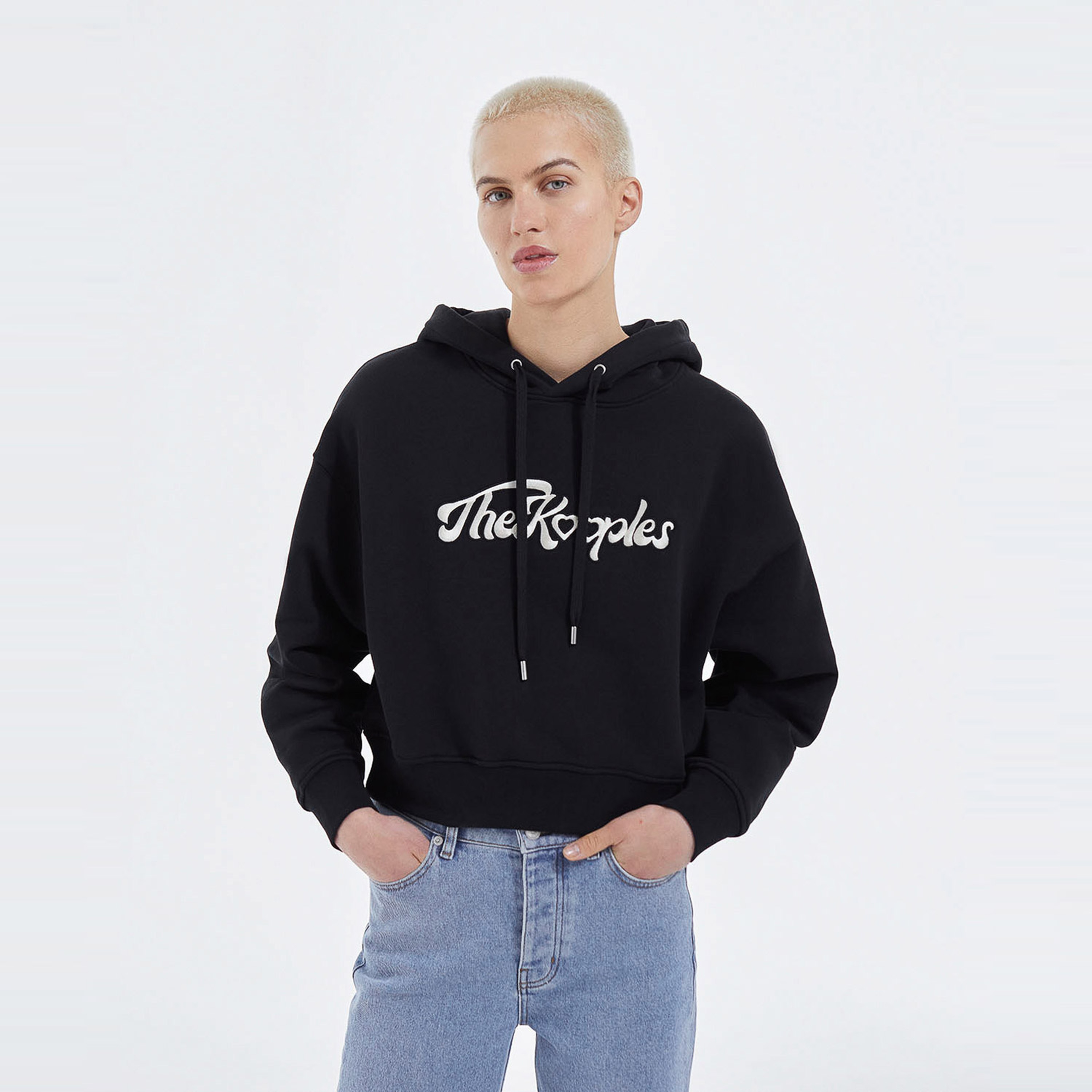 KADIN SİYAH SWEATSHIRT