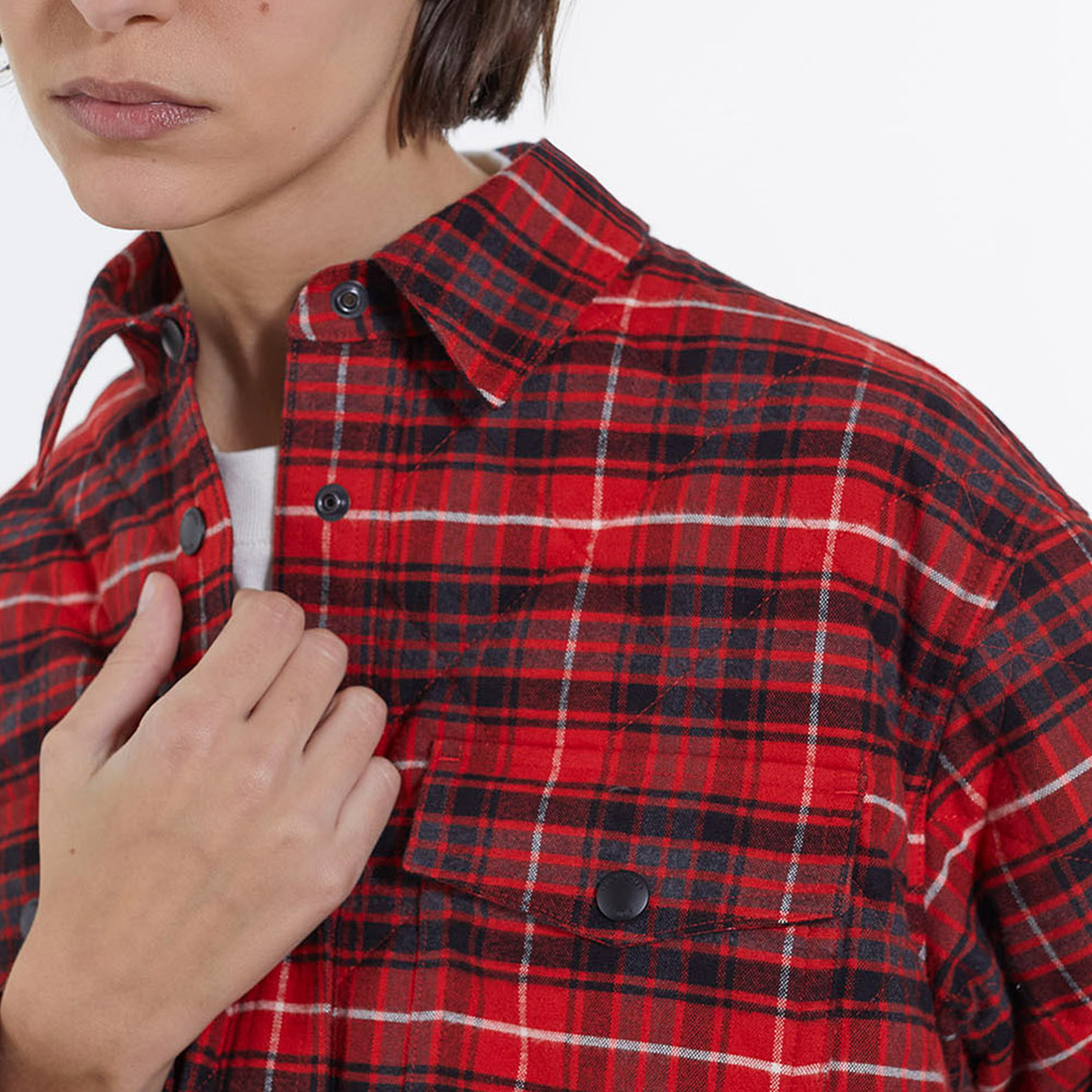 EKOSELİ KADIN KIRMIZI CEKET