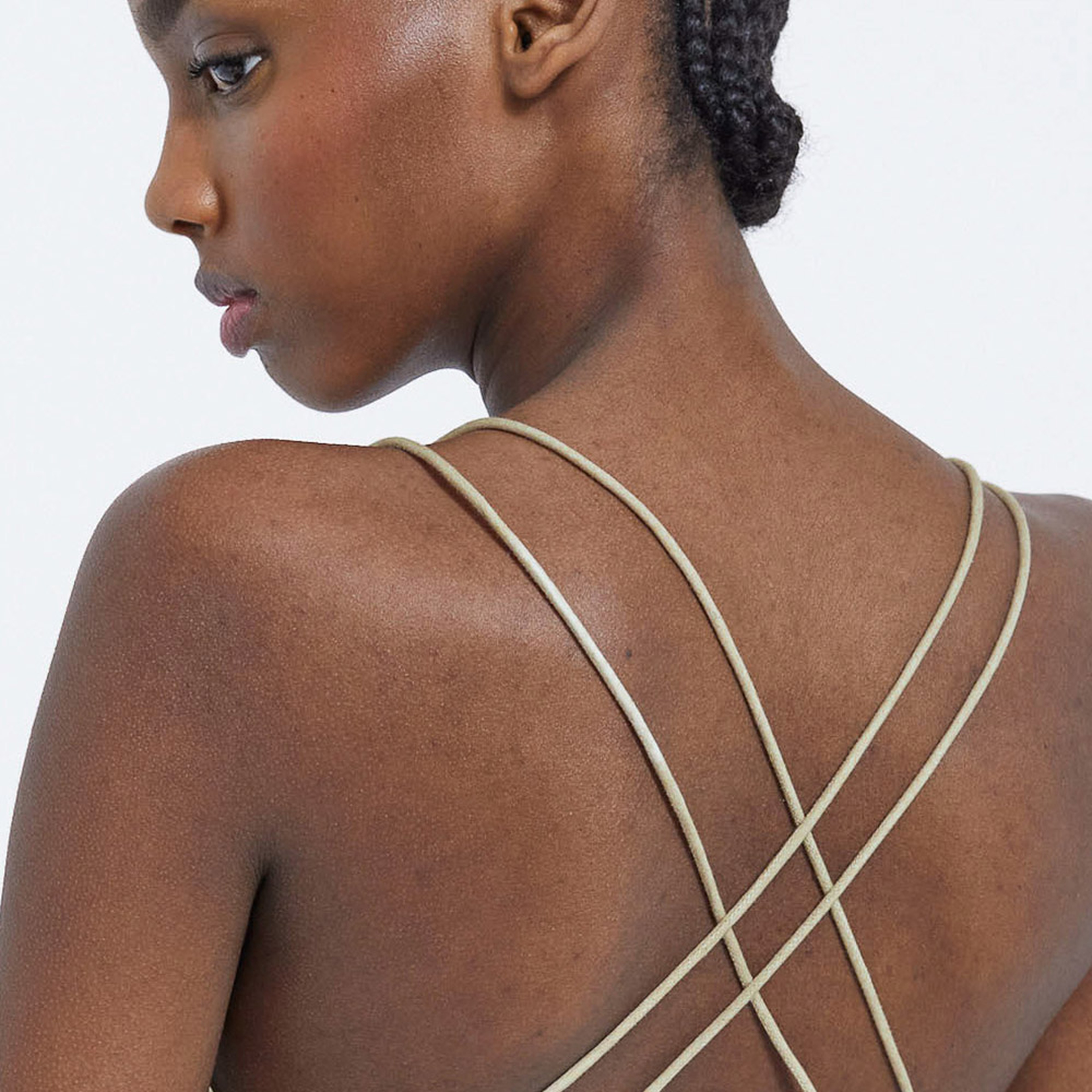 KADIN İNCE ASKILI DEGRADE HAKİ ELBİSE