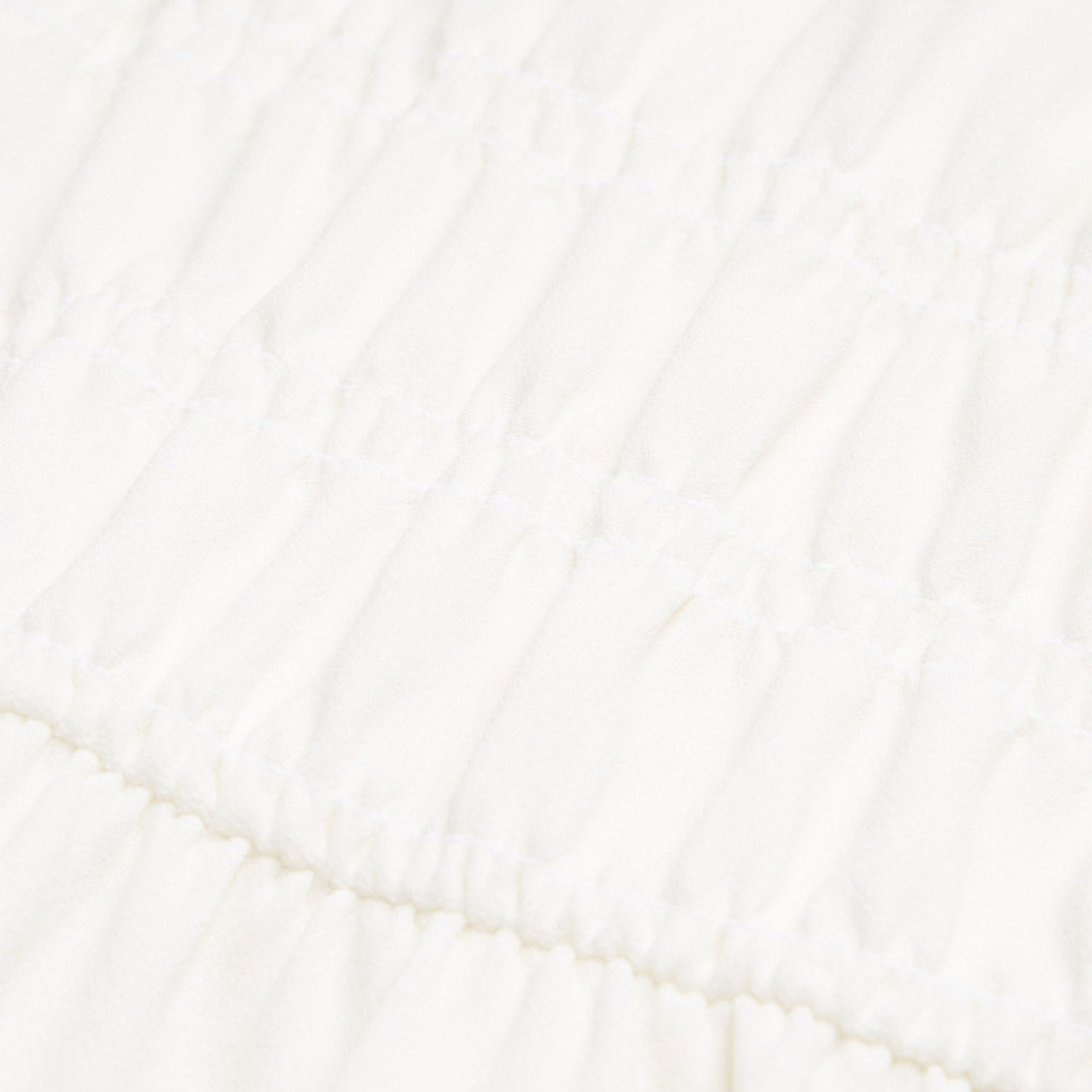 KADIN KOLLARI FIRFIRLI BEYAZ ELBİSE