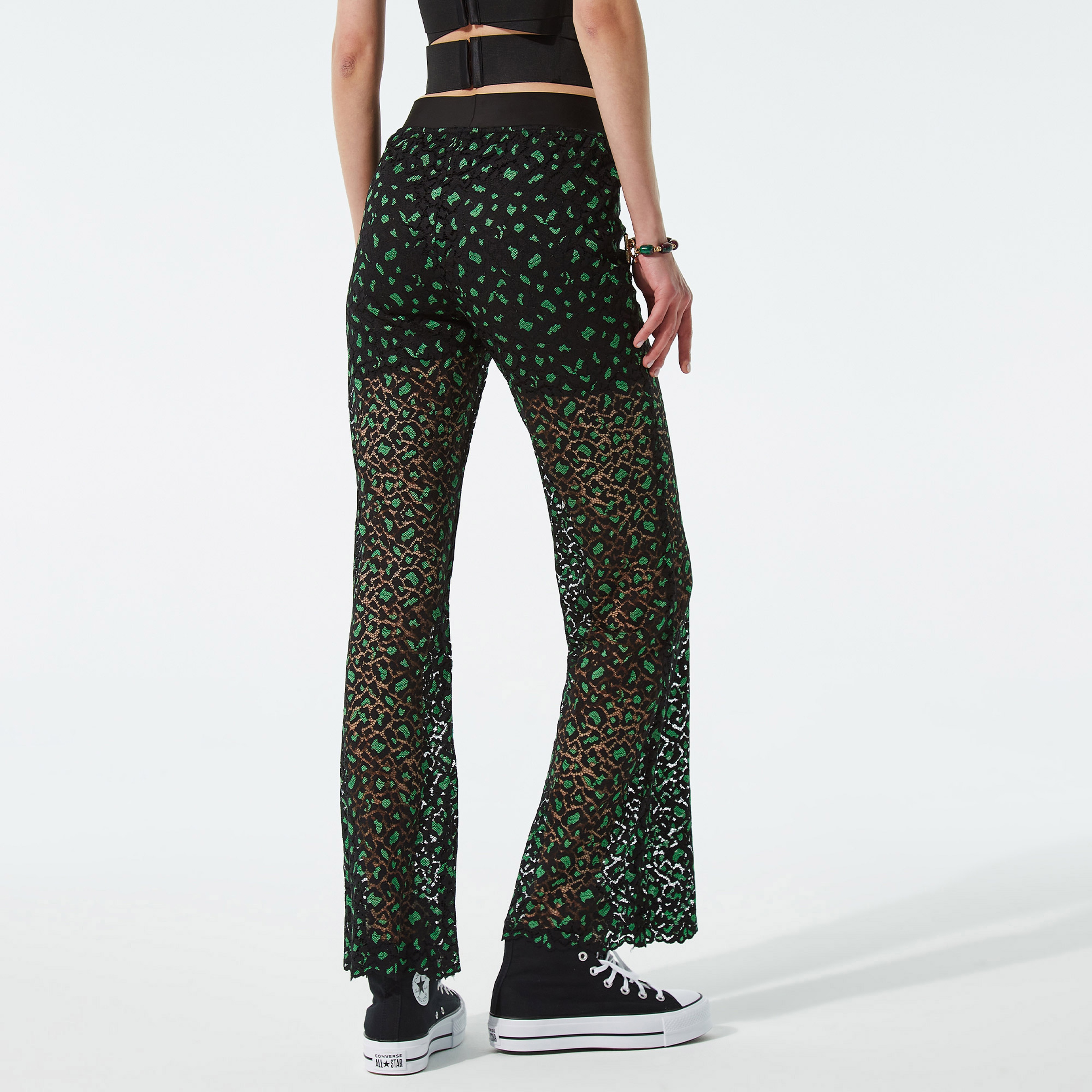 Jadem Lily Of The Valley Kadın Yeşil Pantolon