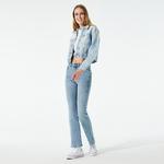 Vero Moda Selma Yüksek Bel Flare It Gu398 Kadın Mavi Jean