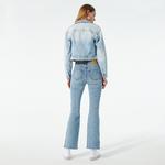 Vero Moda Selma Yüksek Bel Flare It Gu398 Kadın Mavi Jean