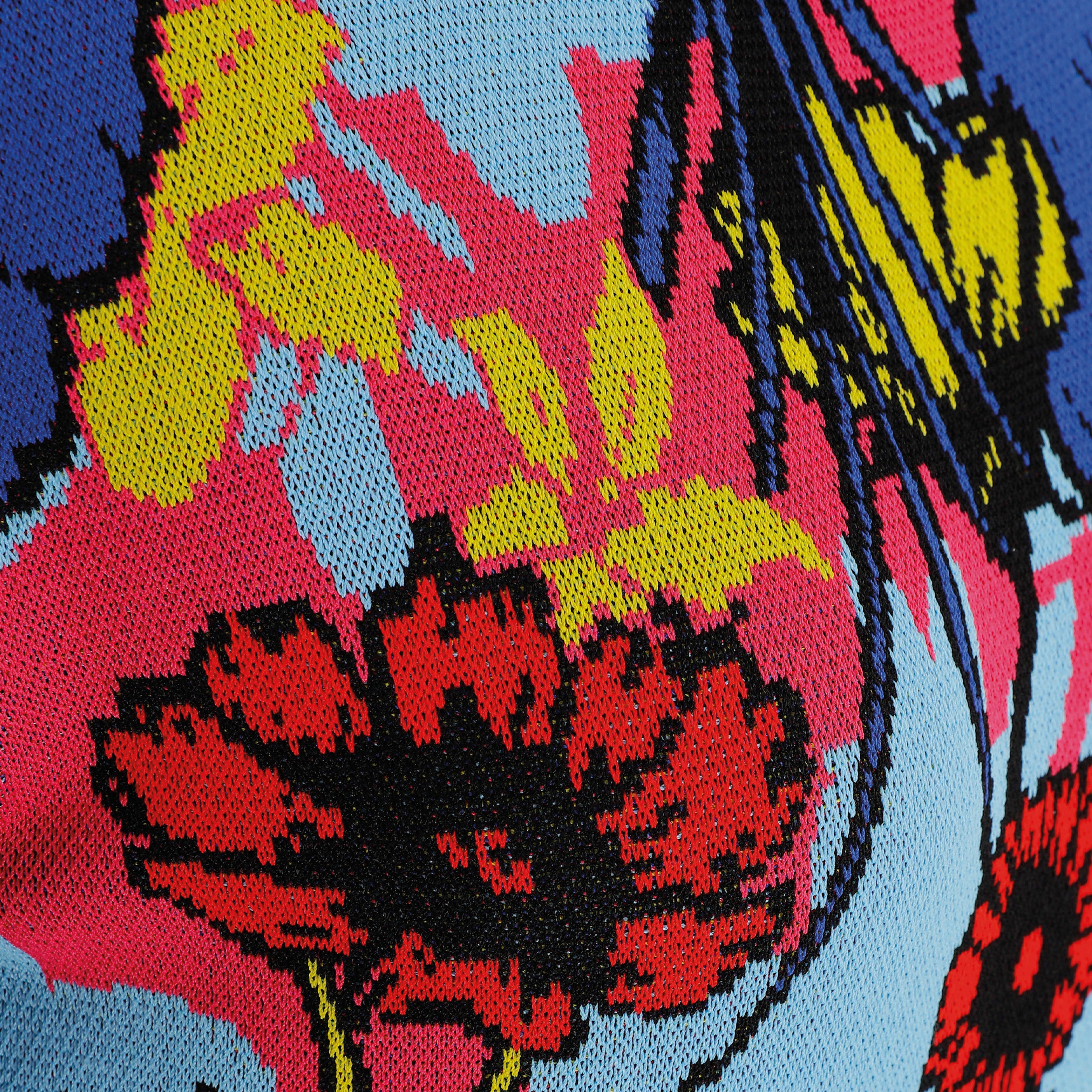 Ace Nayman Haze Knitted Kadın Renkli Elbise