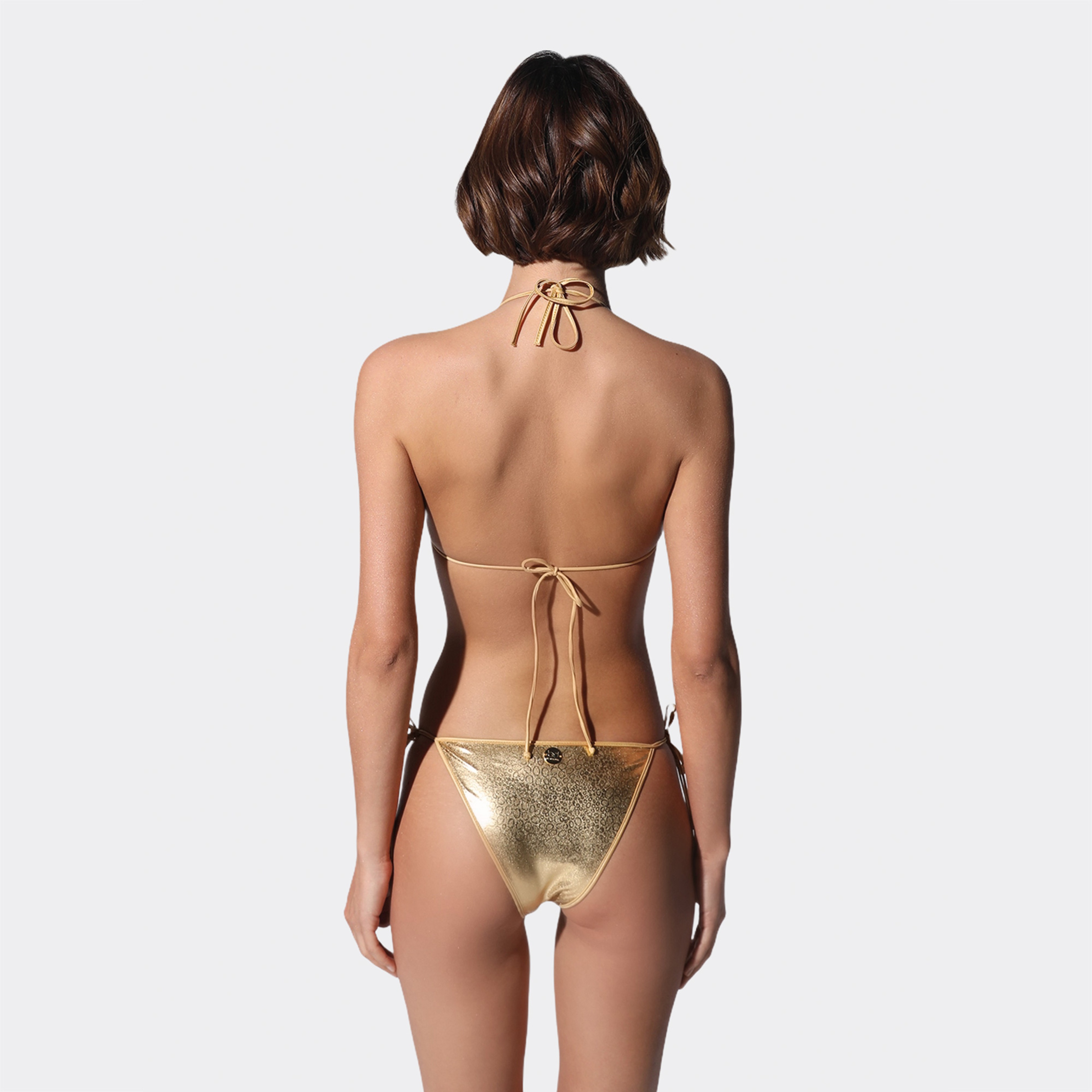 Biliana Doll Gold Girl Kadın Altın Rengi Bikini Takımı