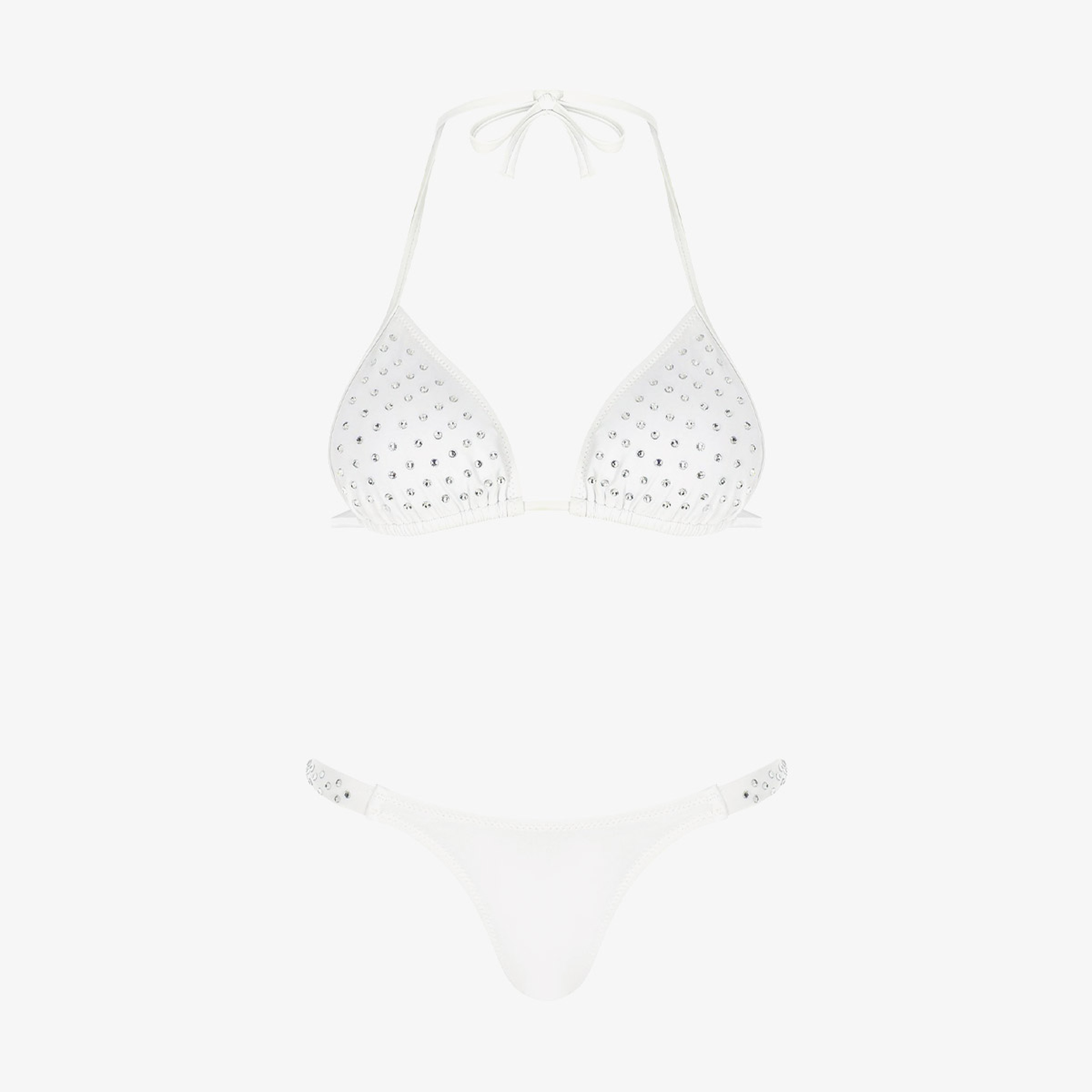 Biliana Doll Chrystalina Kadın Beyaz Bikini Takımı