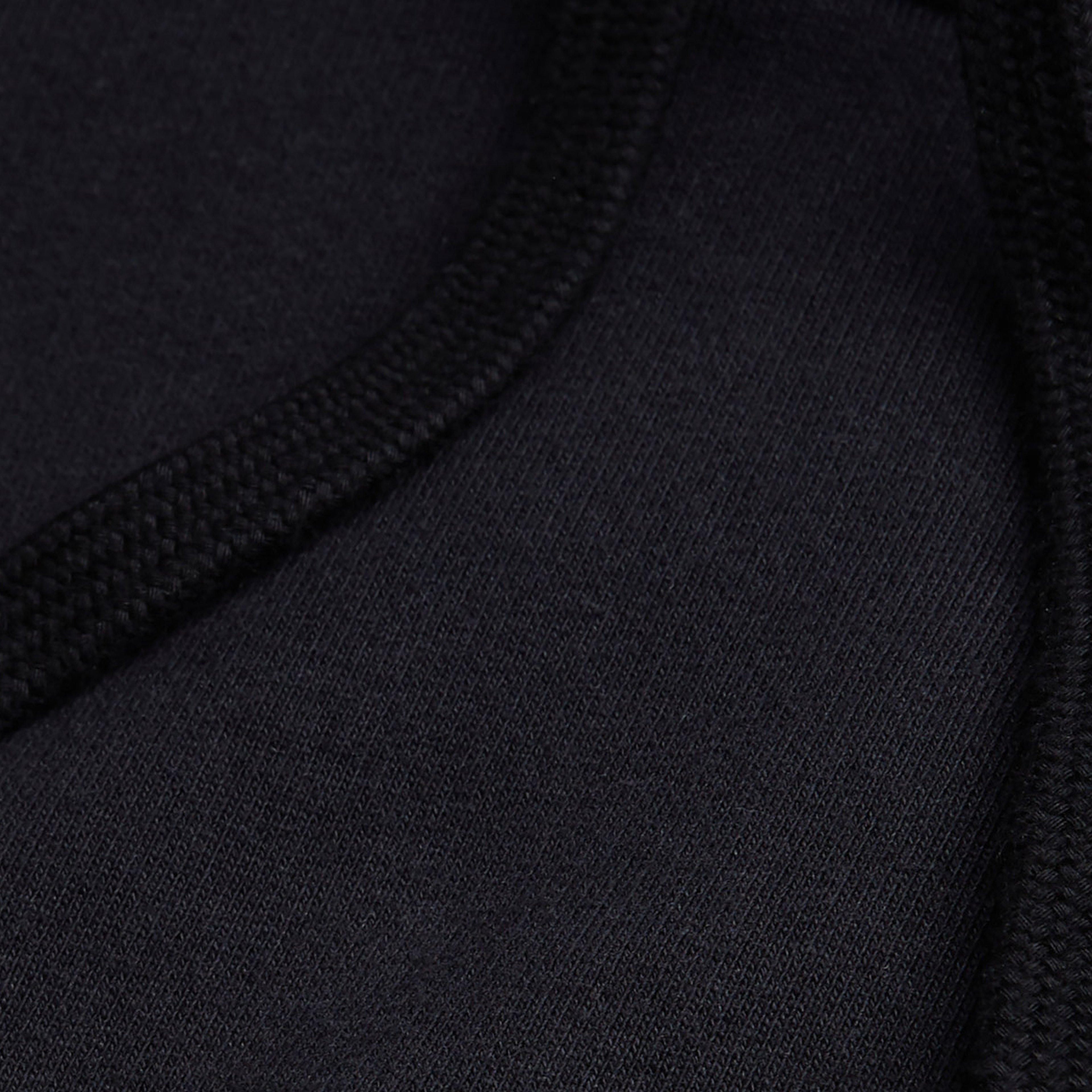 ERKEK KAPÜŞONLU LOGO BASKILI SİYAH SWEATSHIRT