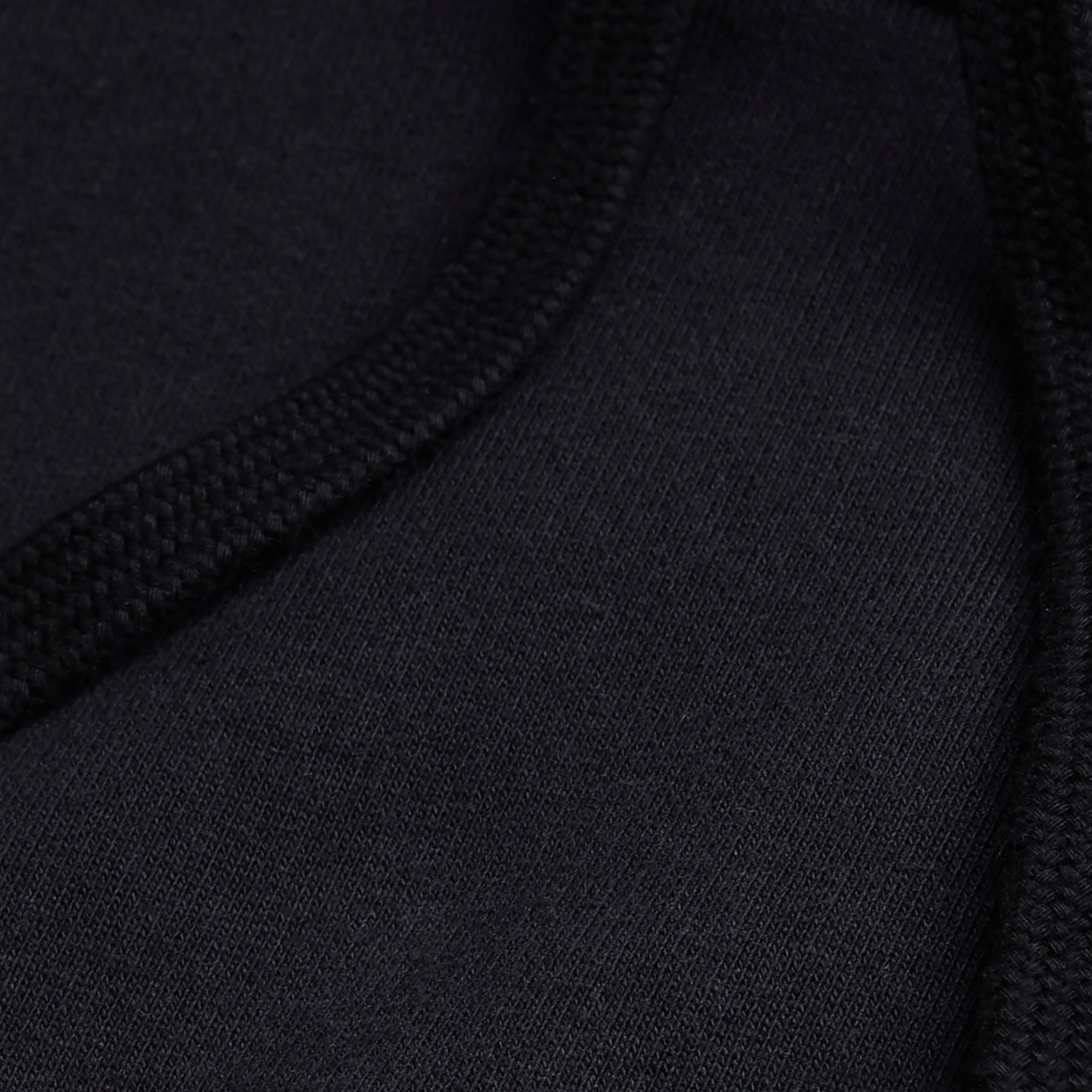 ERKEK KAPÜŞONLU LOGO BASKILI SİYAH SWEATSHIRT