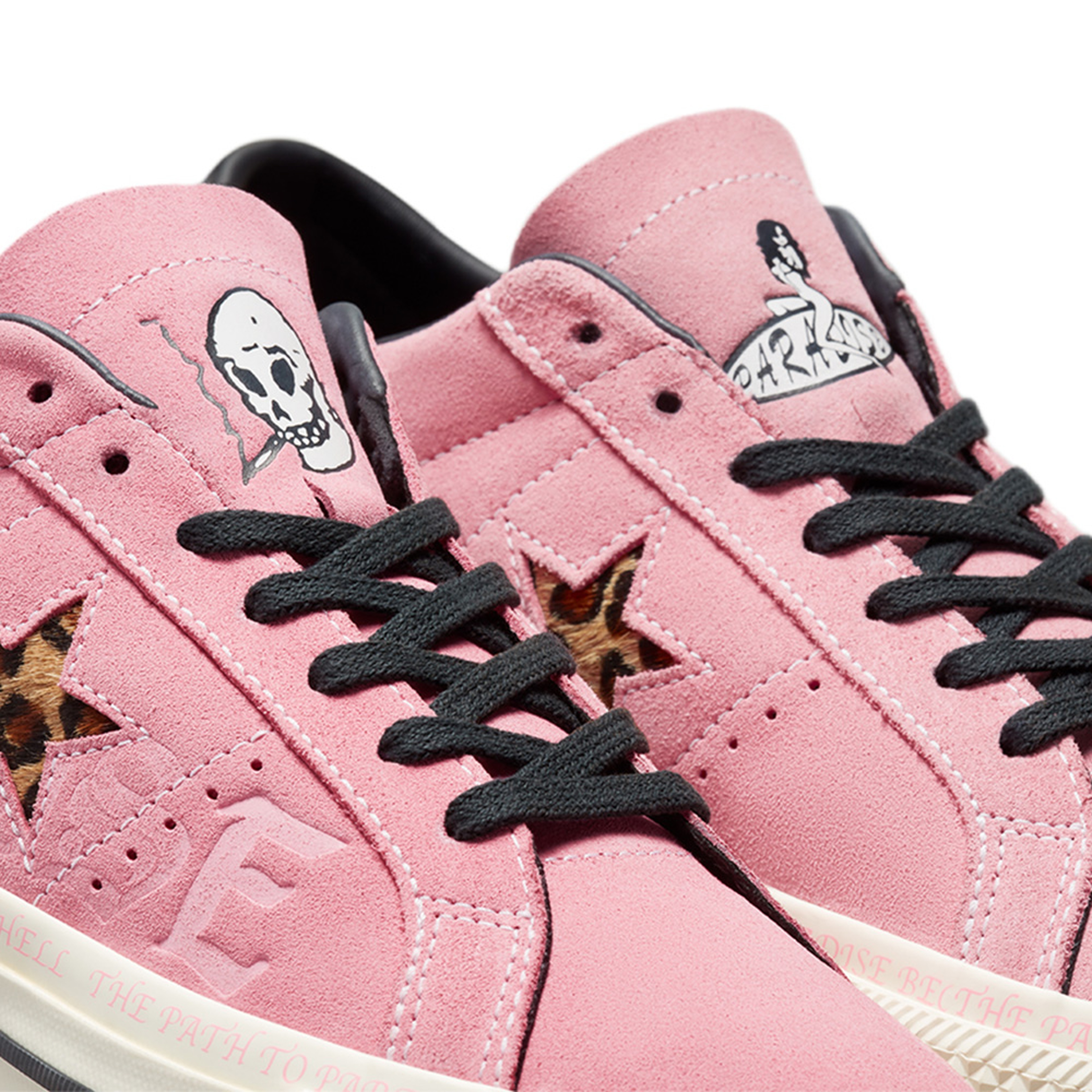 Converse One Star Pro Low Kadın Pembe Deri Sneaker