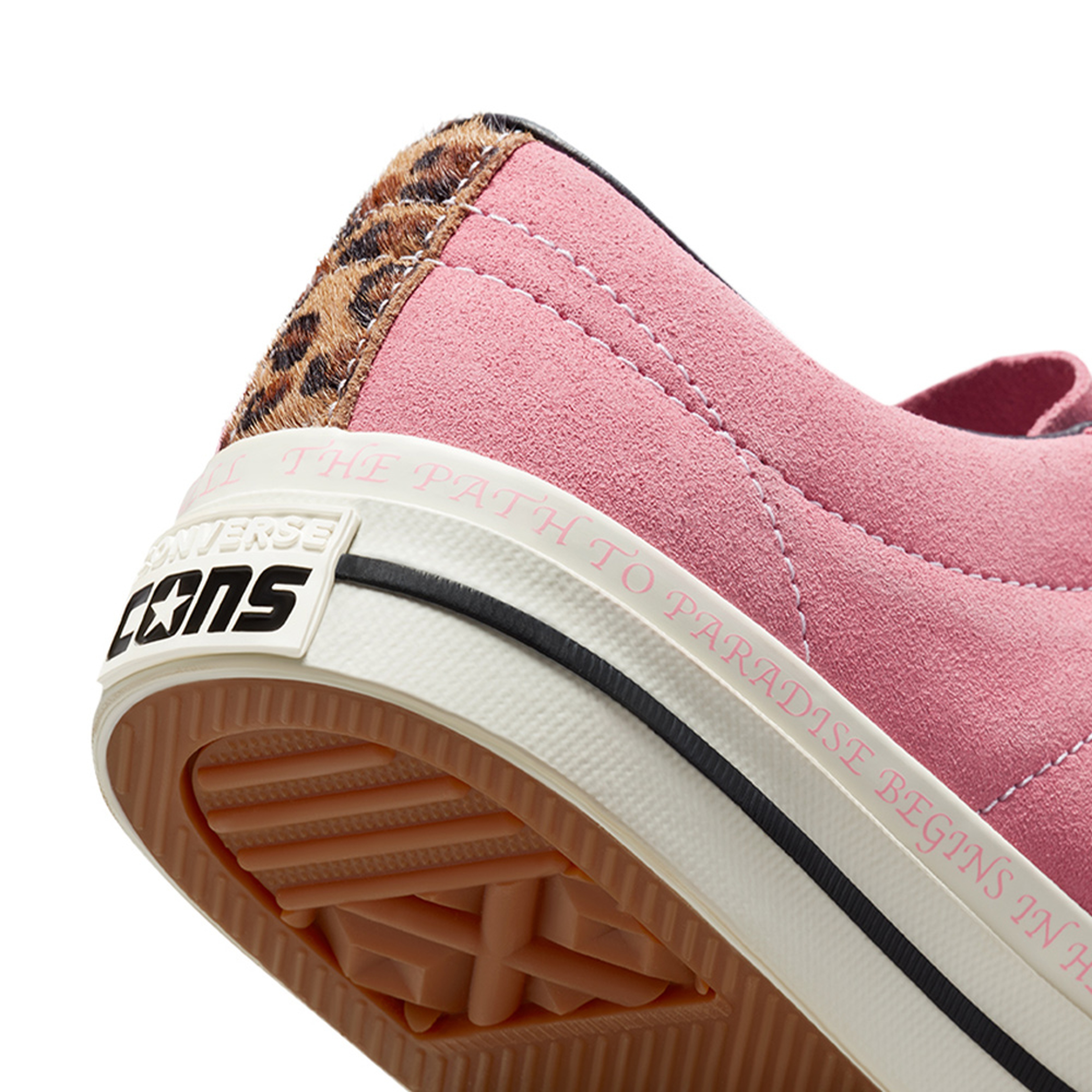 Converse One Star Pro Low Kadın Pembe Deri Sneaker