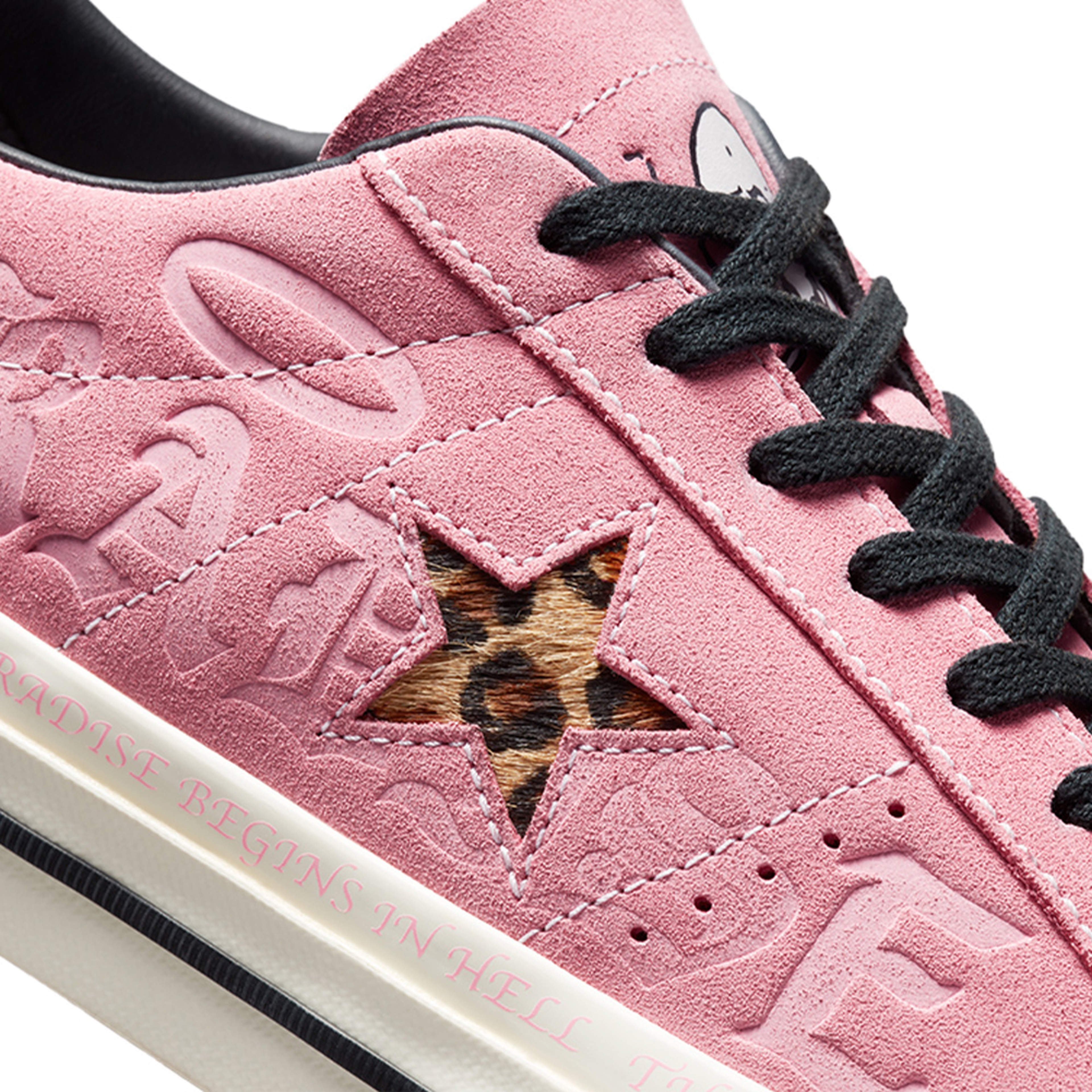 Converse One Star Pro Low Kadın Pembe Deri Sneaker