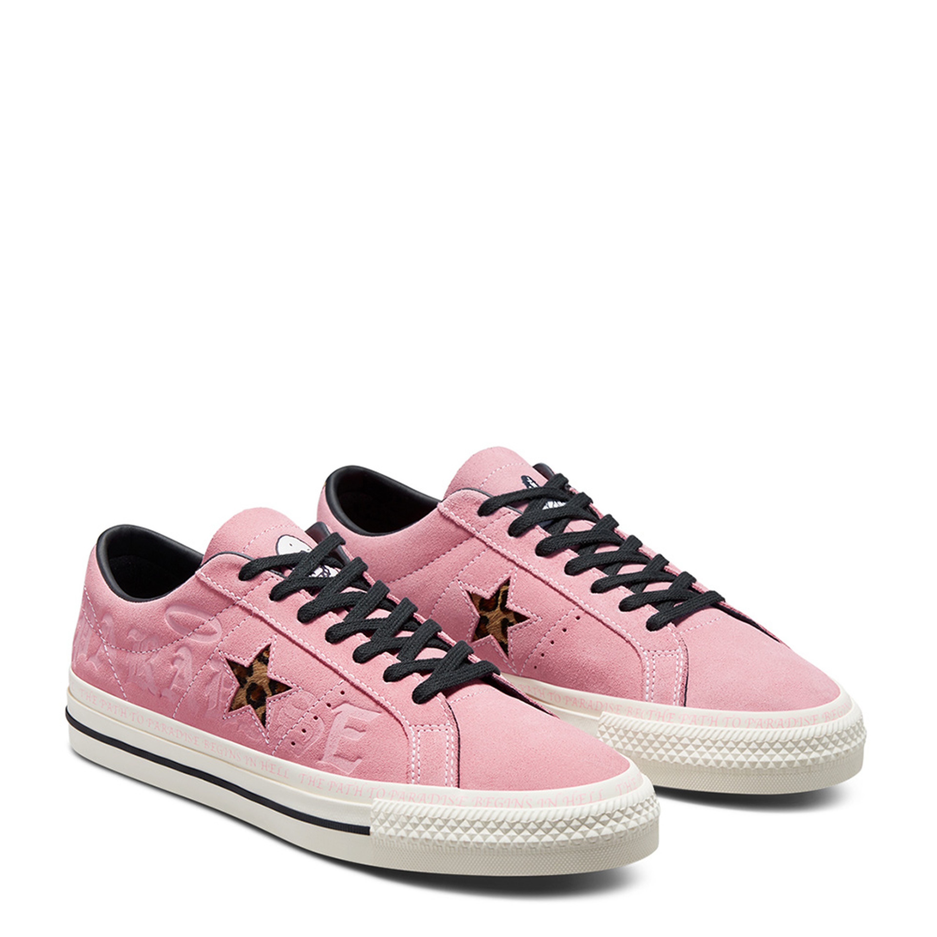 Converse One Star Pro Low Kadın Pembe Deri Sneaker