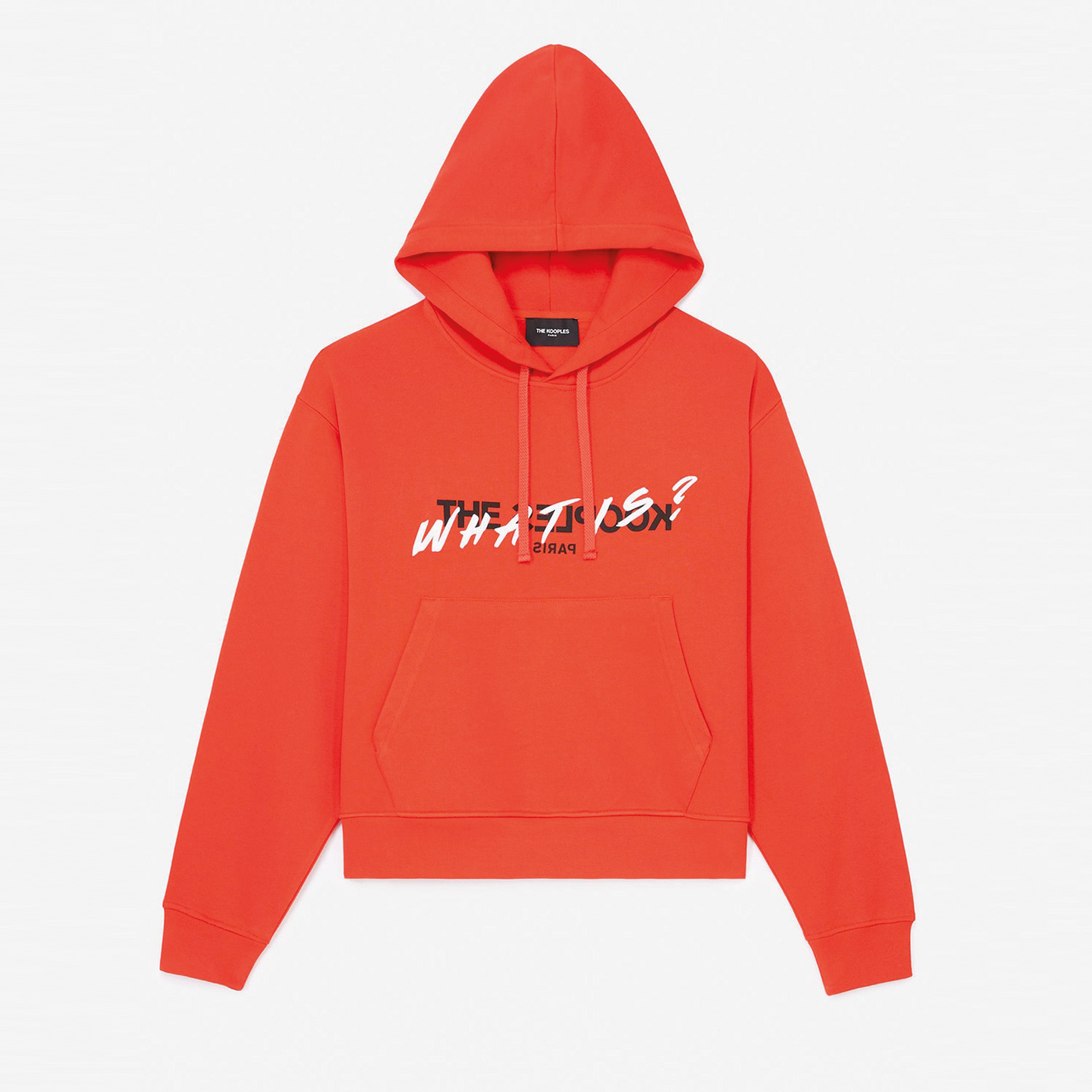 The Kooples Logo Baskılı Kadın Kırmızı Hoodie