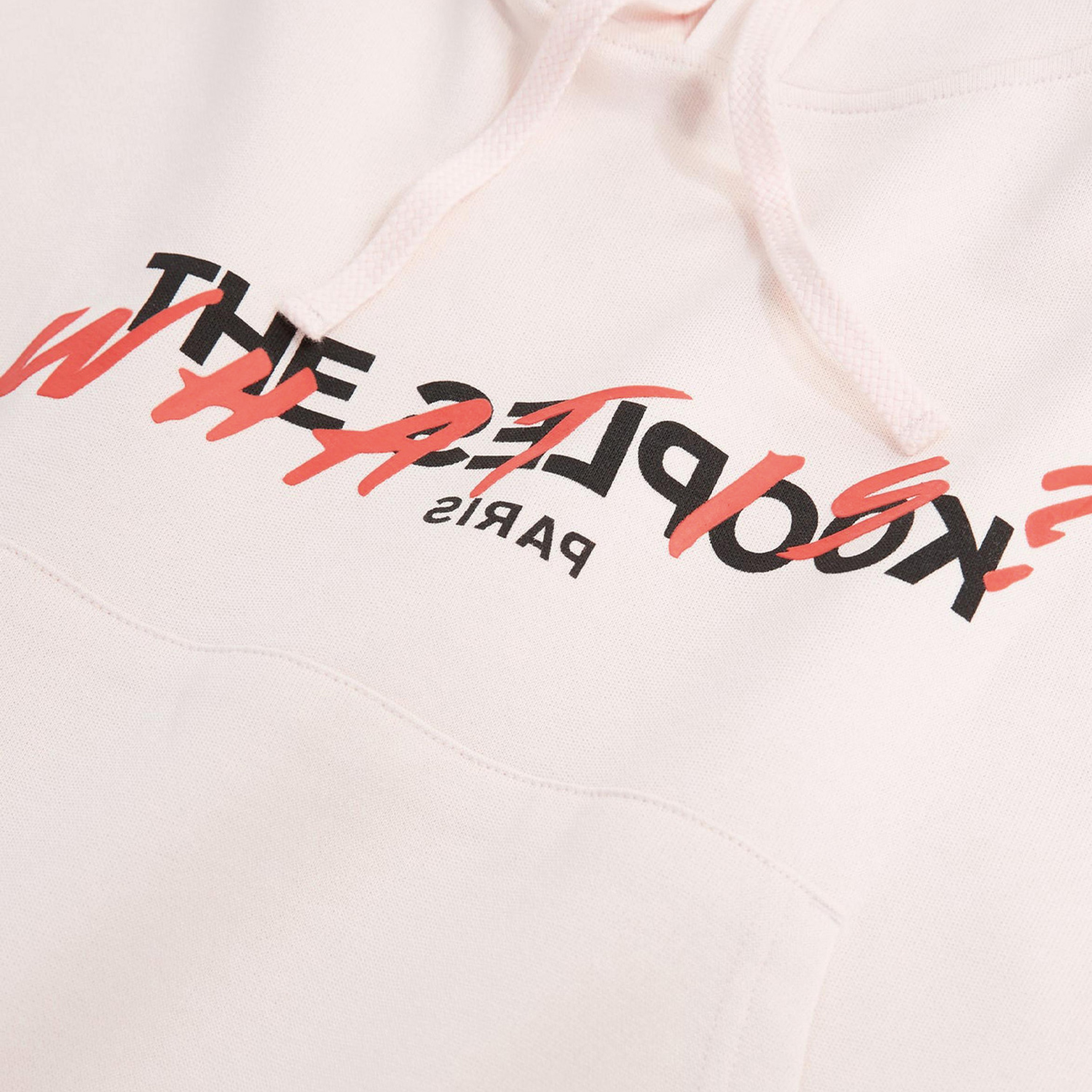 The Kooples Logo Baskılı Kadın Pembe Hoodie