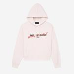 The Kooples Logo Baskılı Kadın Pembe Hoodie