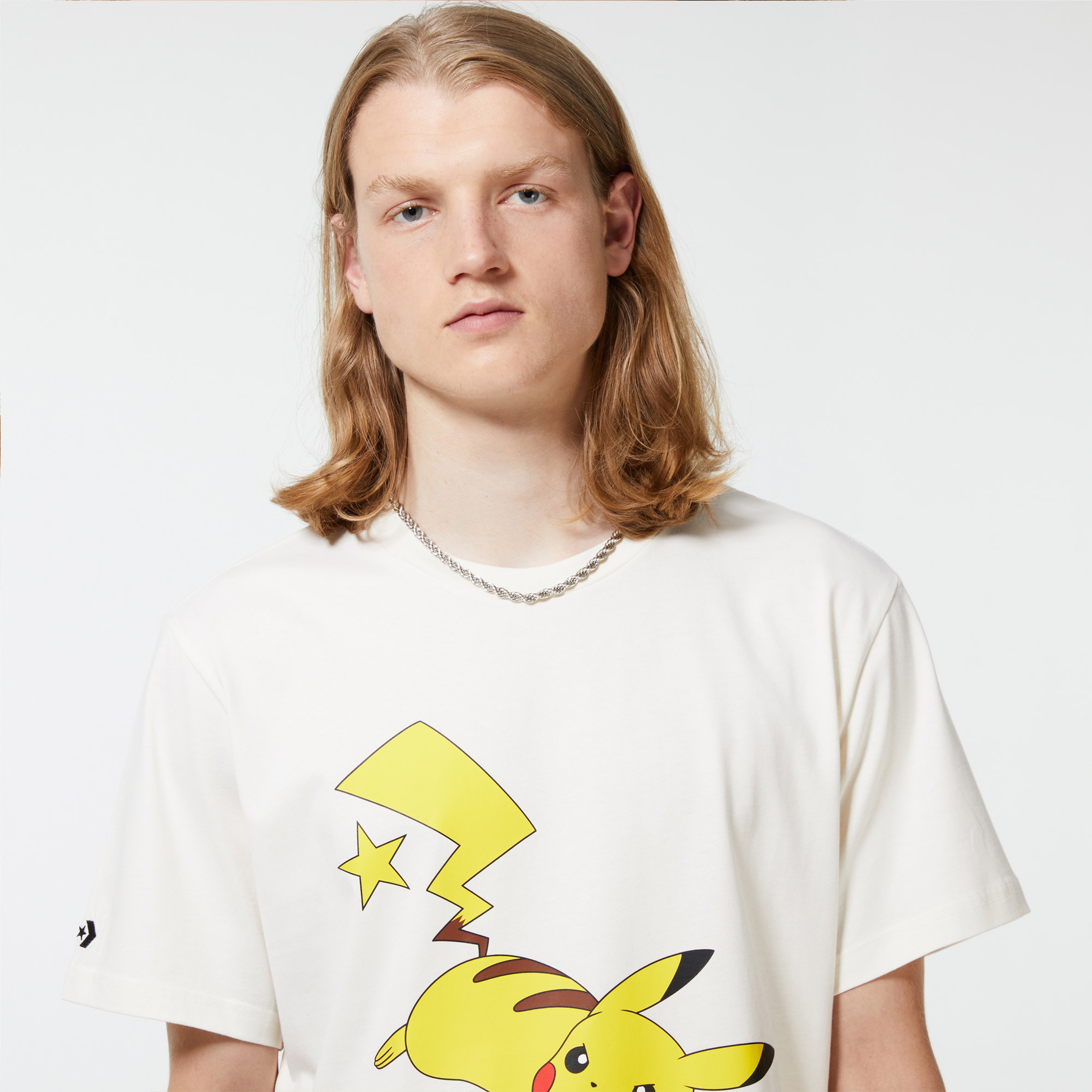Converse x Pokémon Pikachu Erkek T-Shirt