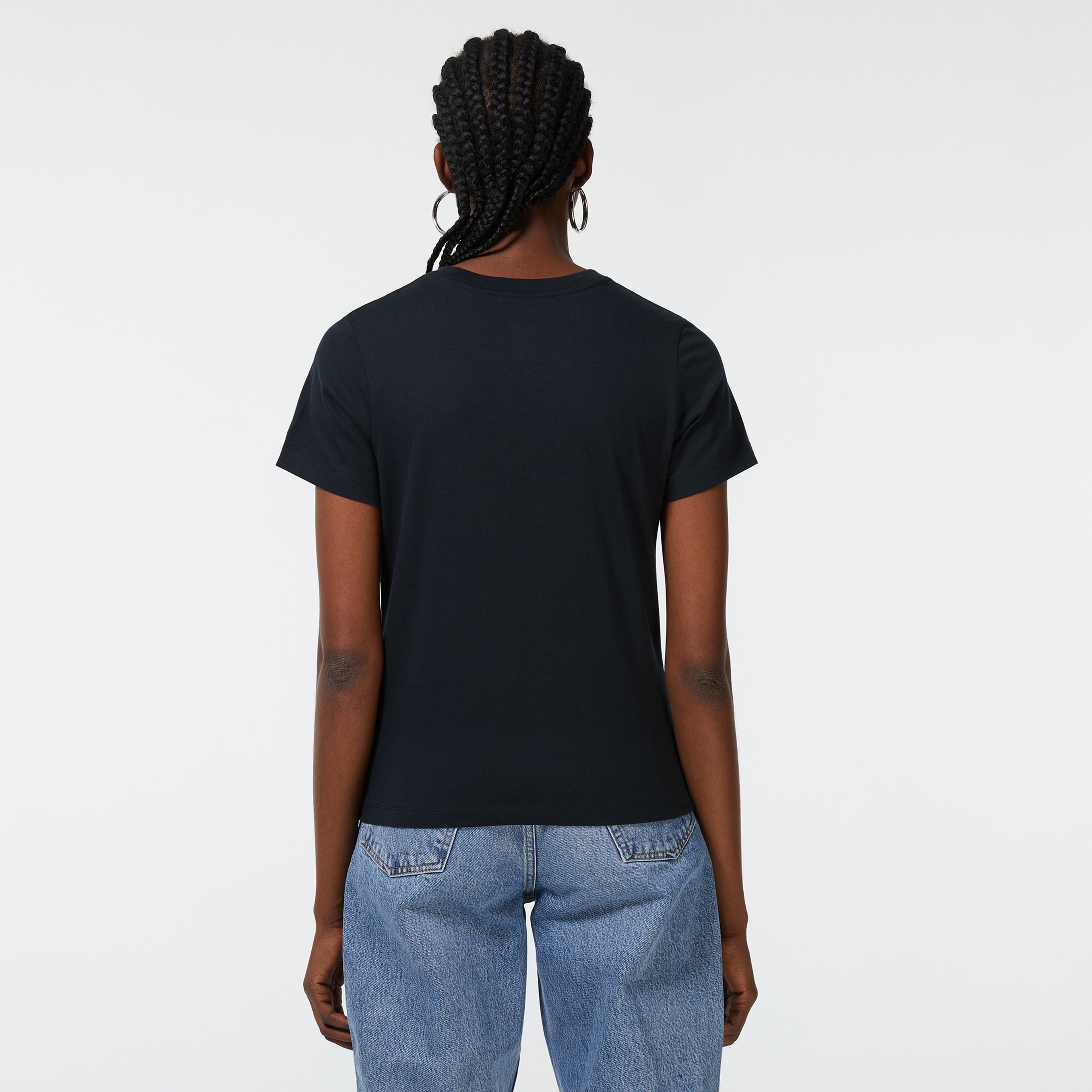 Converse Crafted With Love Kadın Siyah T-Shirt