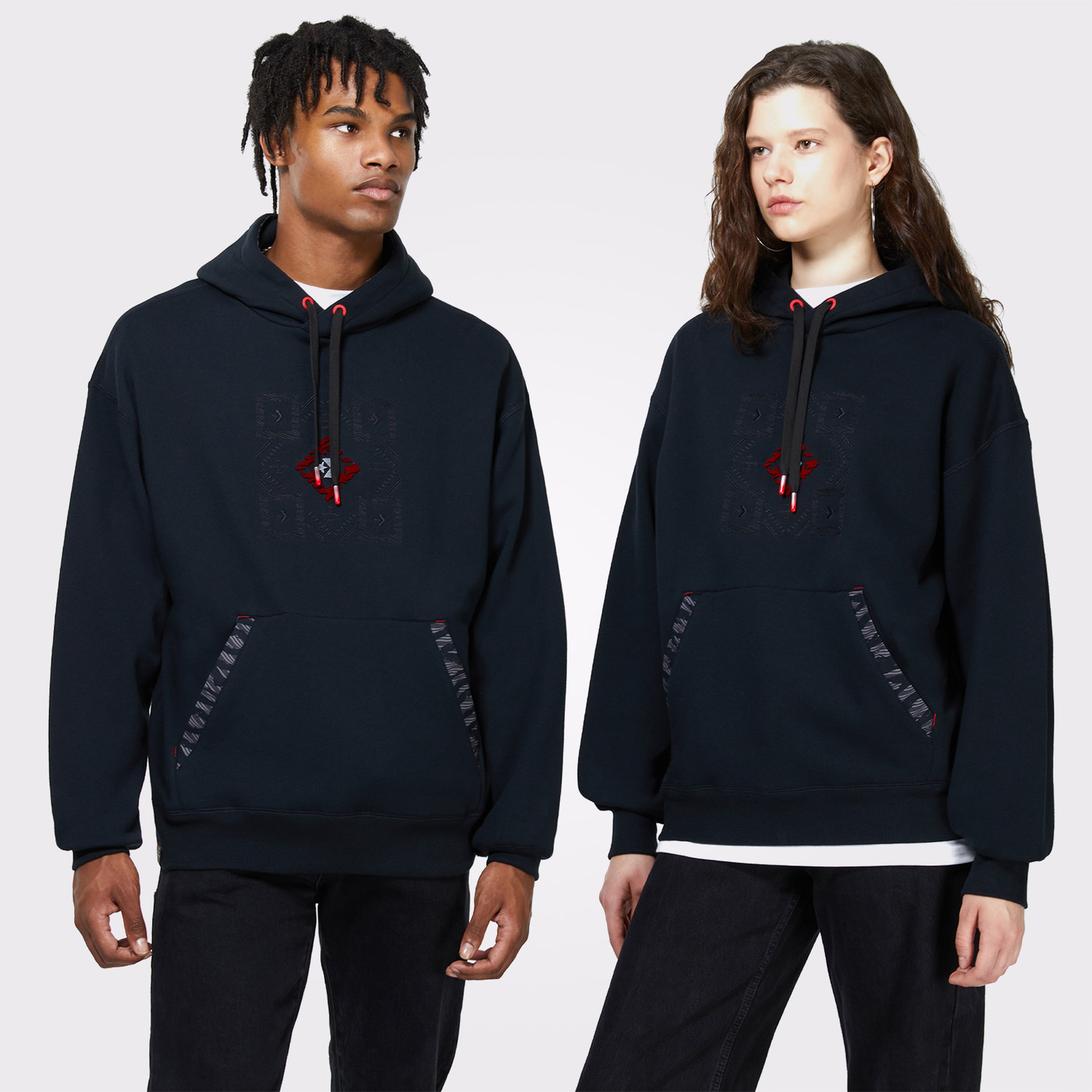 Converse Chinese New Year Unisex Siyah Sweatshirt