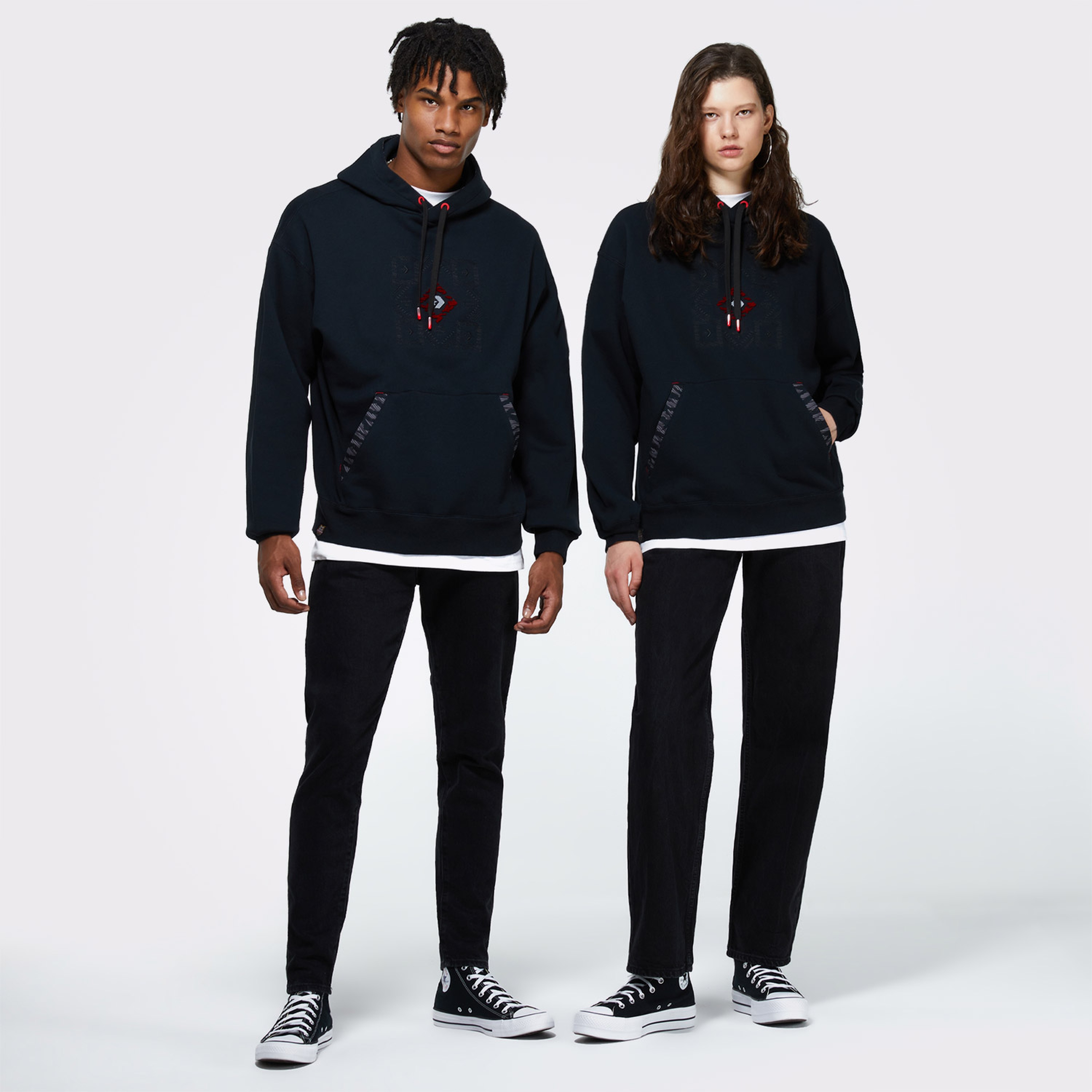 Converse Chinese New Year Unisex Siyah Sweatshirt