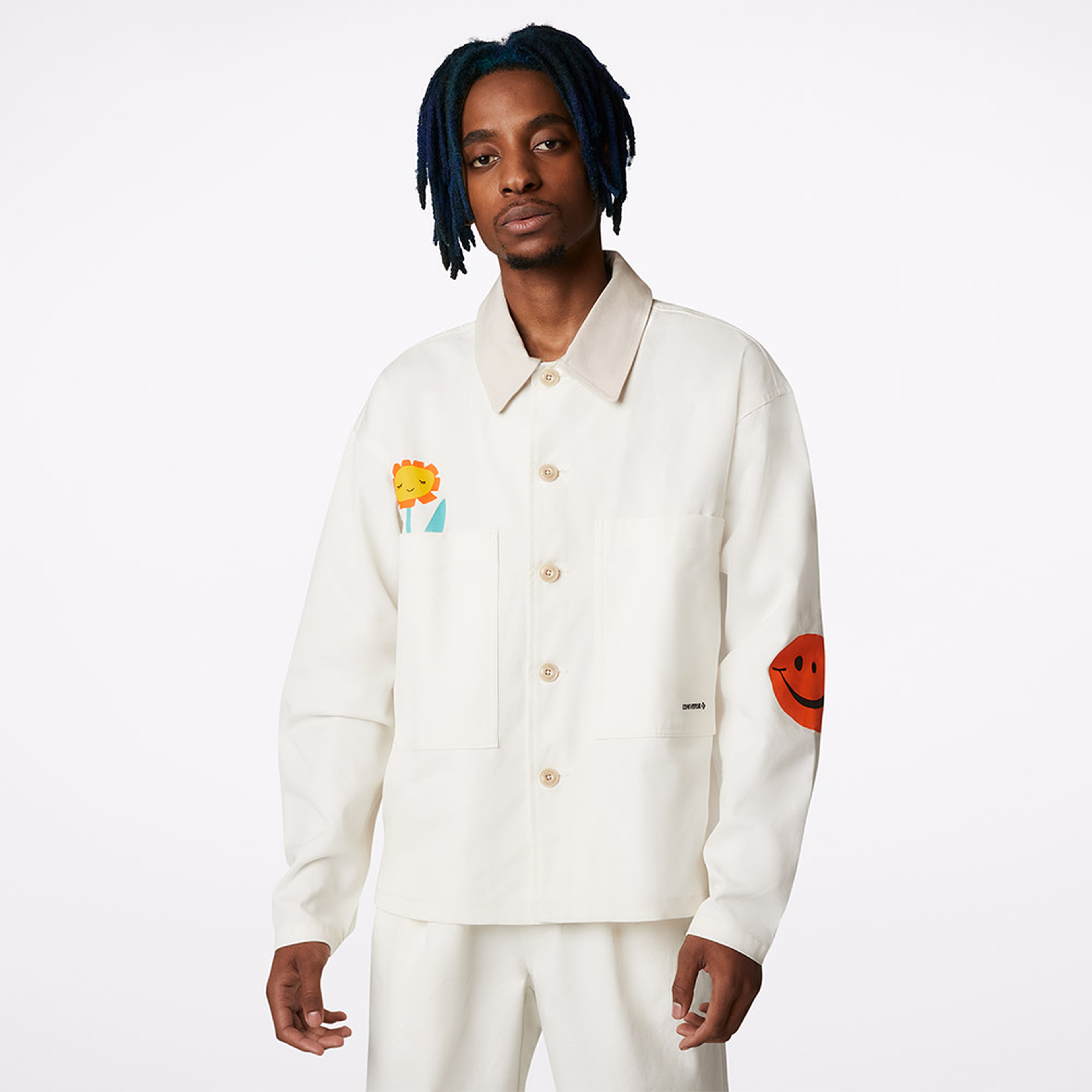 Converse Much Love Lightweight Shop Erkek Krem Ceket