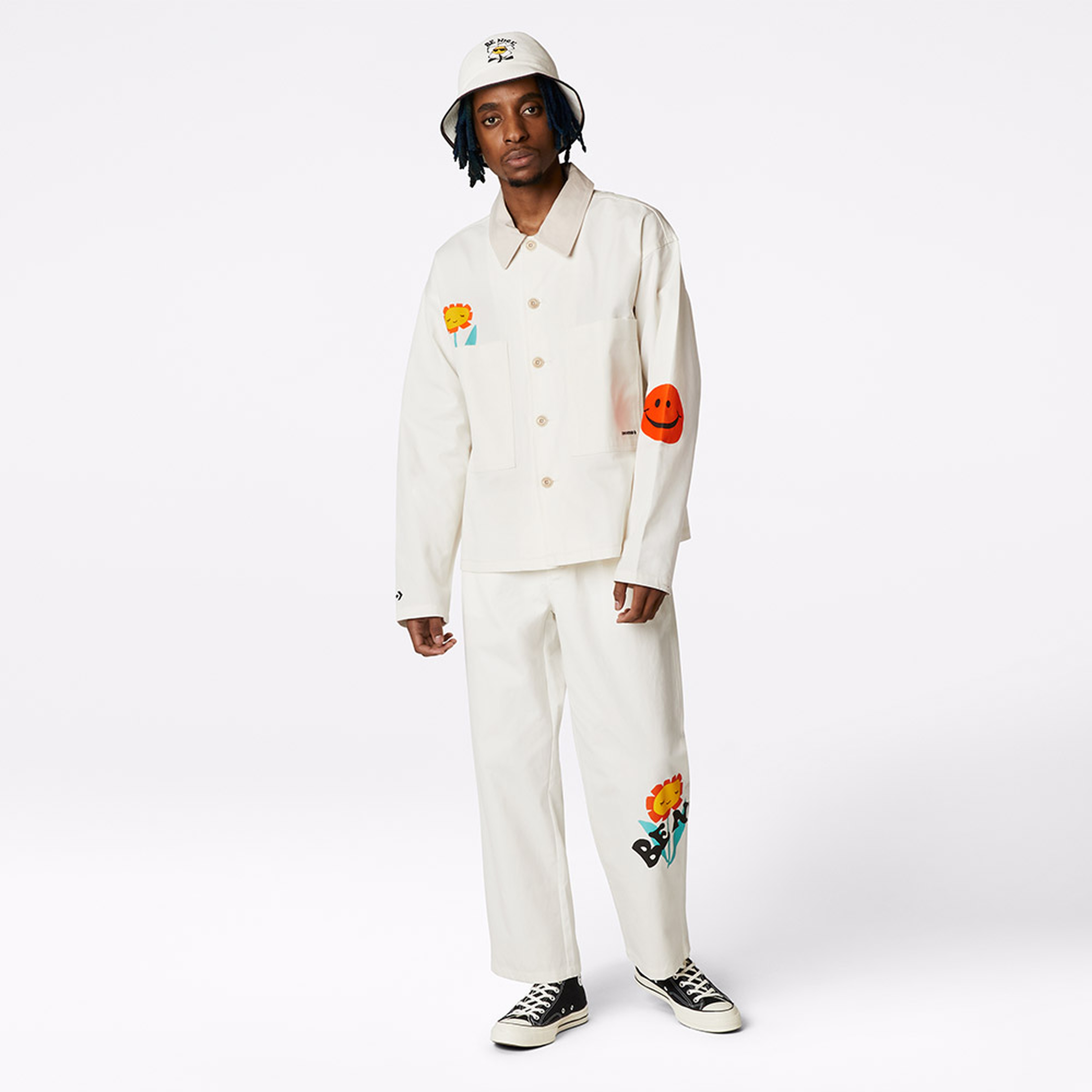 Converse Much Love Lightweight Shop Erkek Krem Ceket