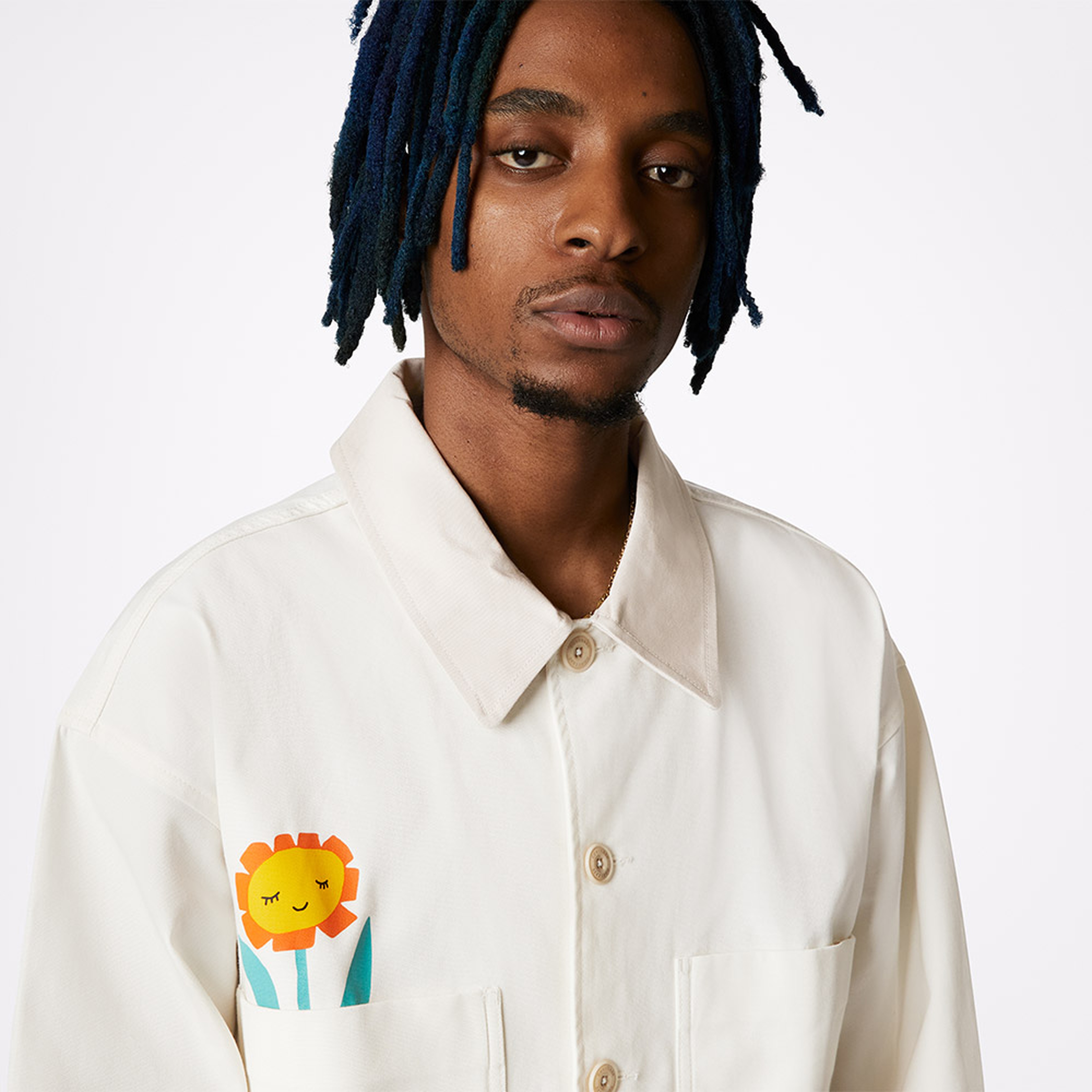 Converse Much Love Lightweight Shop Erkek Krem Ceket