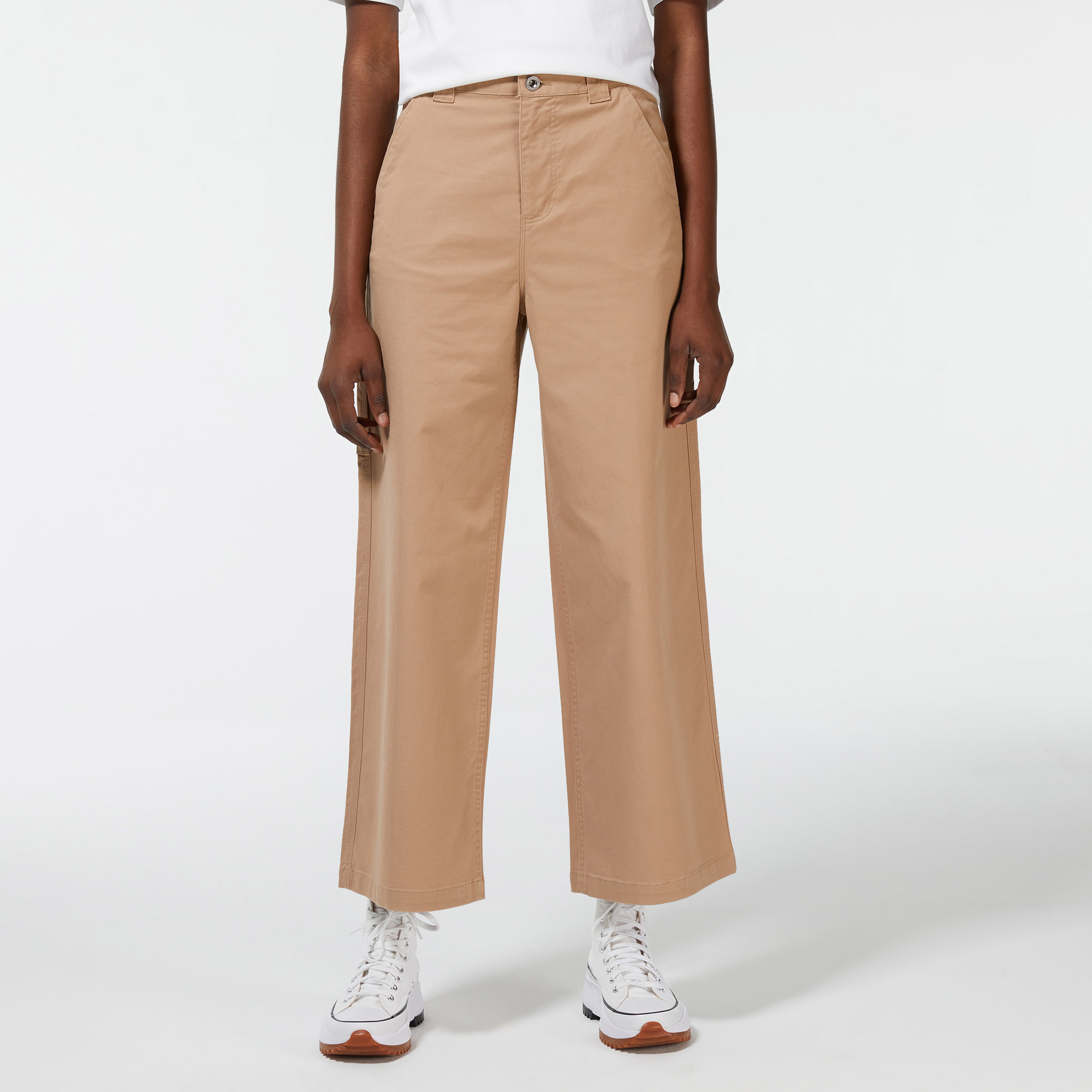 Converse Wide Leg Carpenter Kadın Bej Eşofman Altı