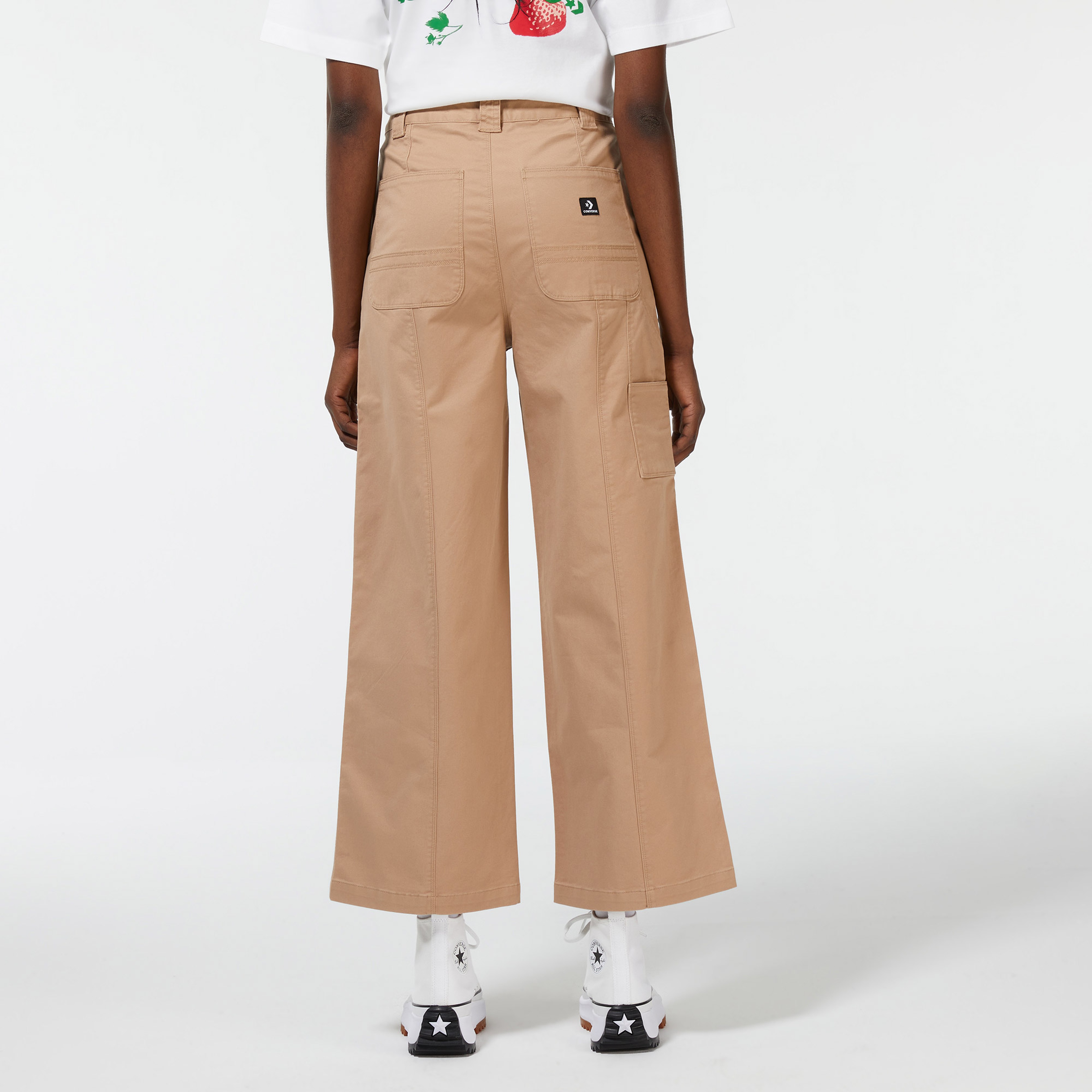 Converse Wide Leg Carpenter Kadın Bej Eşofman Altı