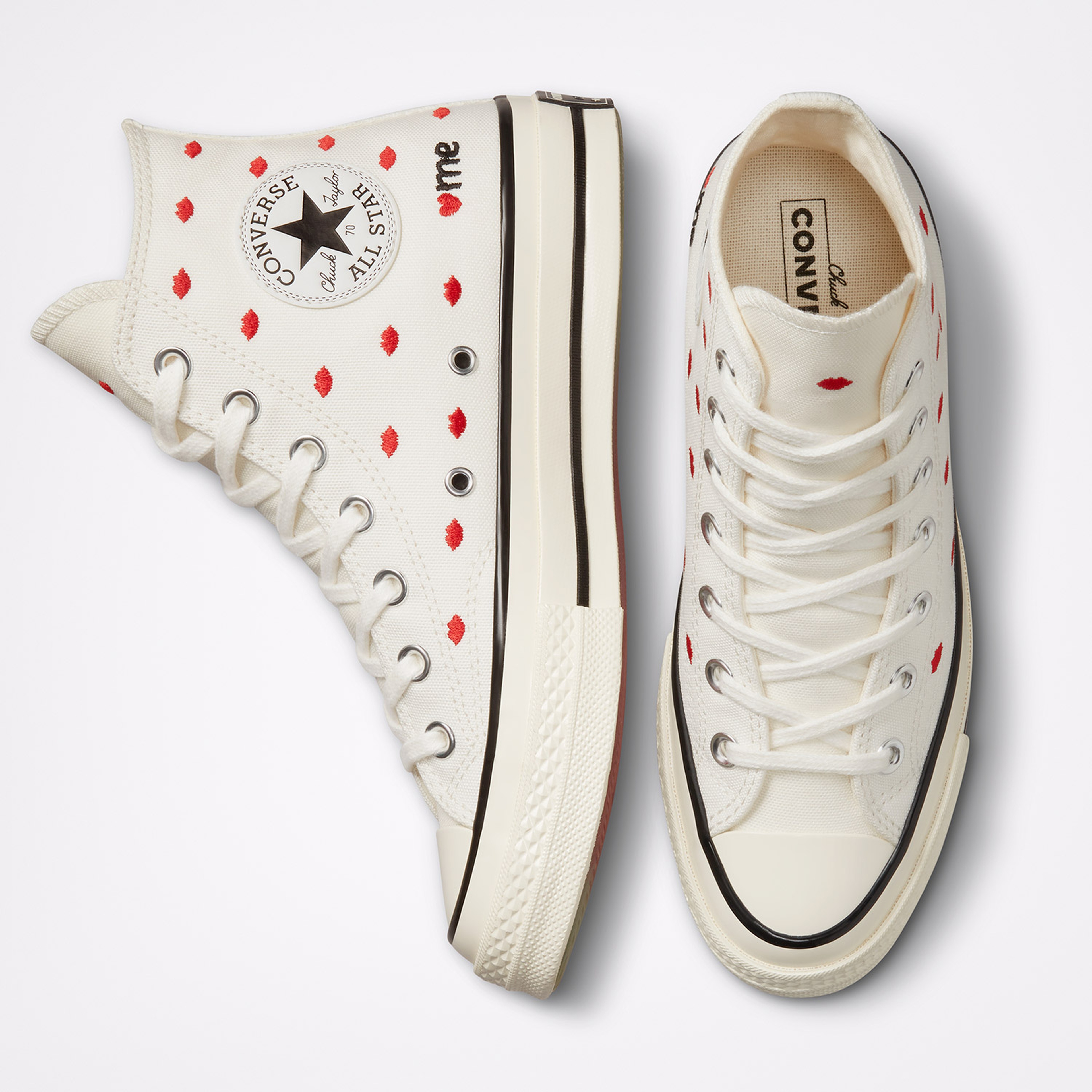 Converse Crafted With Love Chuck 70 Kadın Beyaz Sneaker39,5A01601C